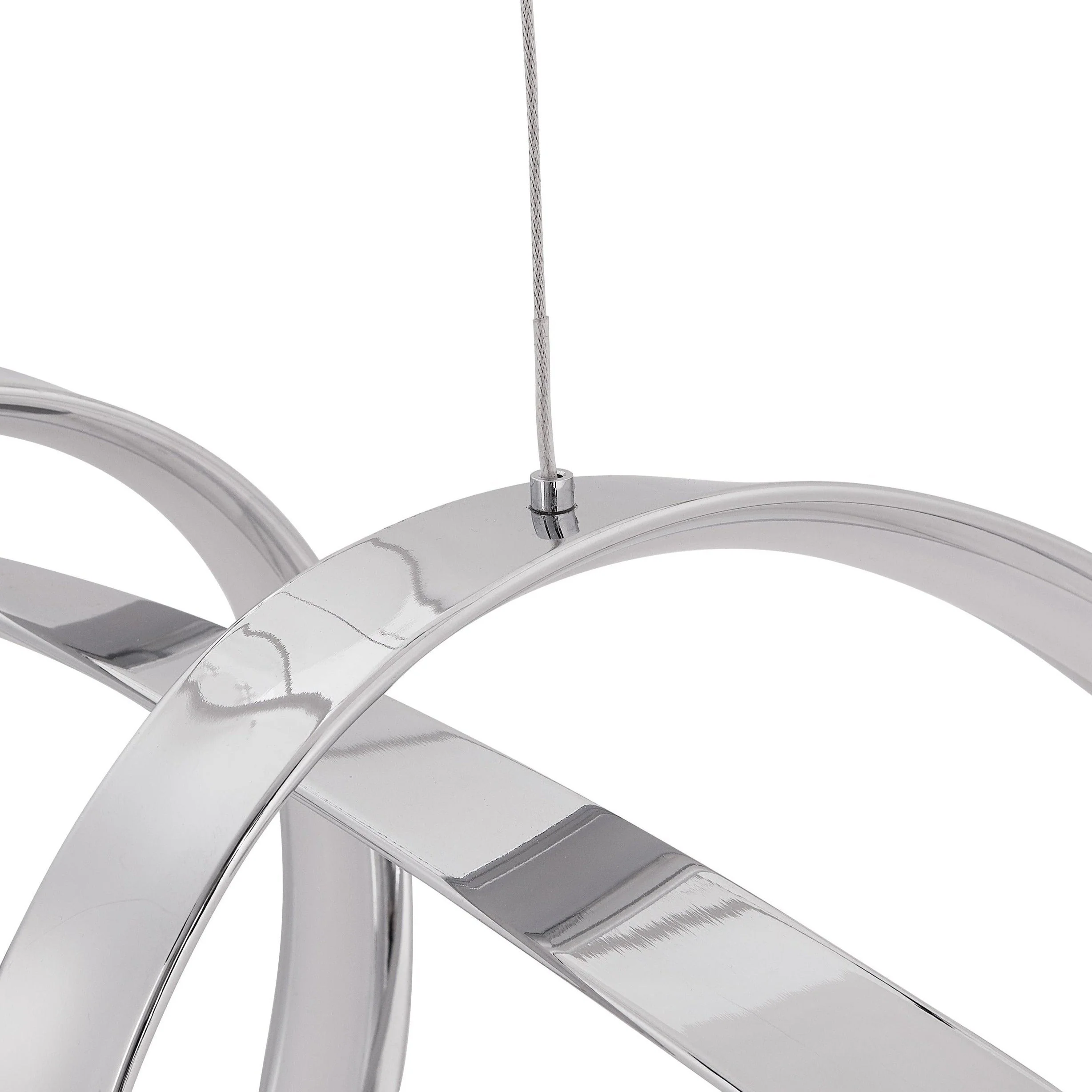 Lisbon LED Chandelier // Chrome - Image 5