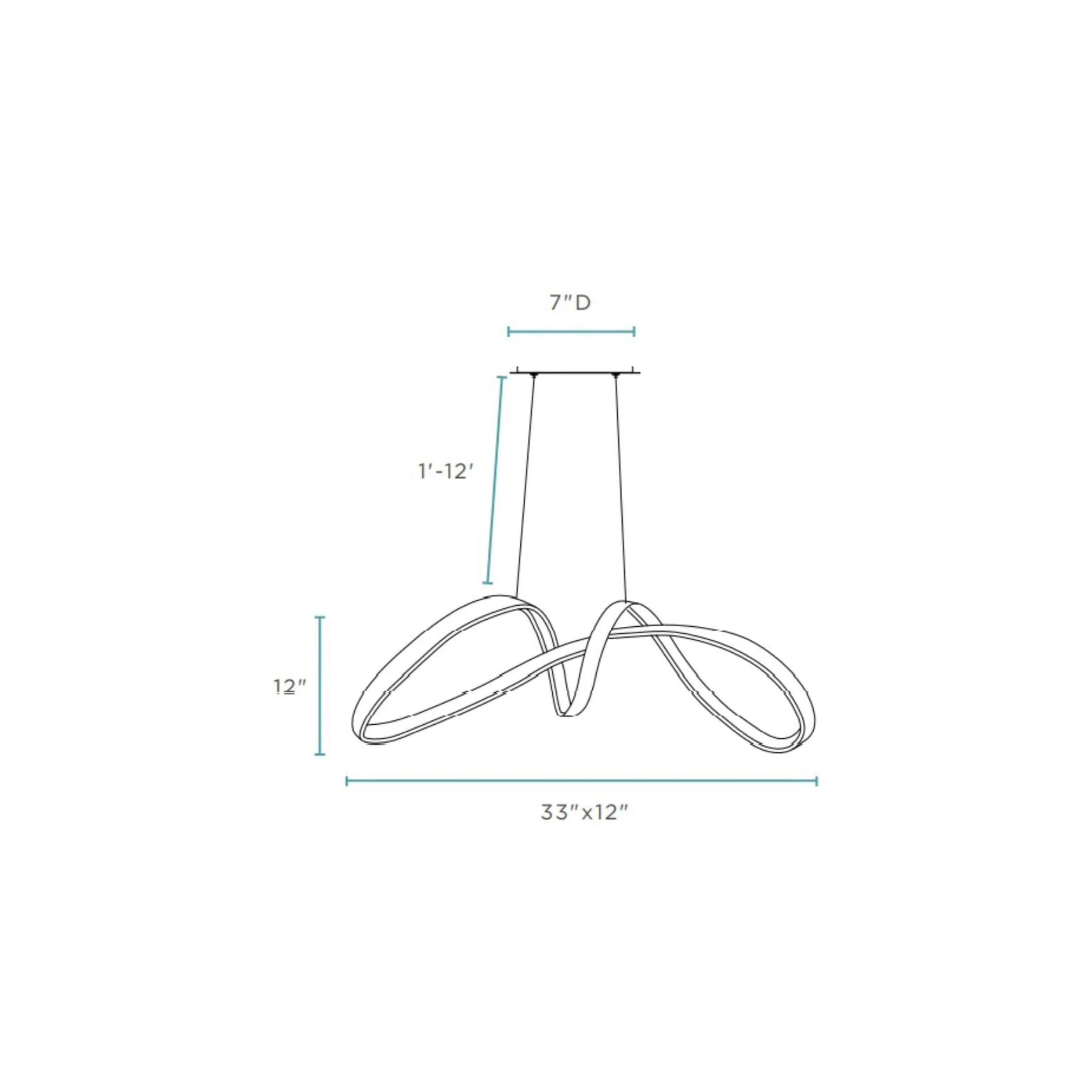 Lisbon LED Chandelier // Chrome - Image 6