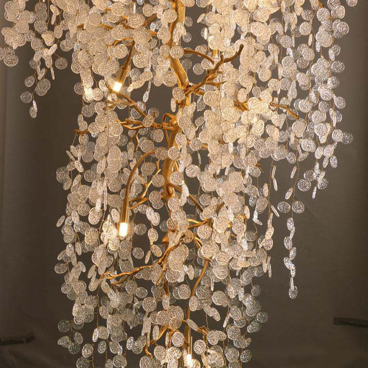 Long Vine Staircase Chandelier 78.7" 110" - Image 13