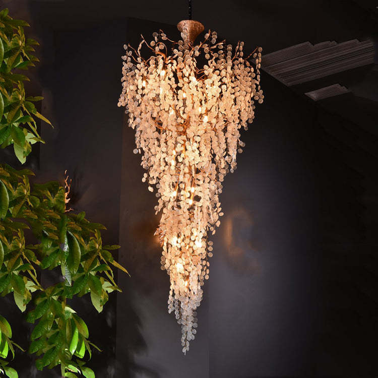 Long Vine Staircase Chandelier 78.7" 110" - Image 7