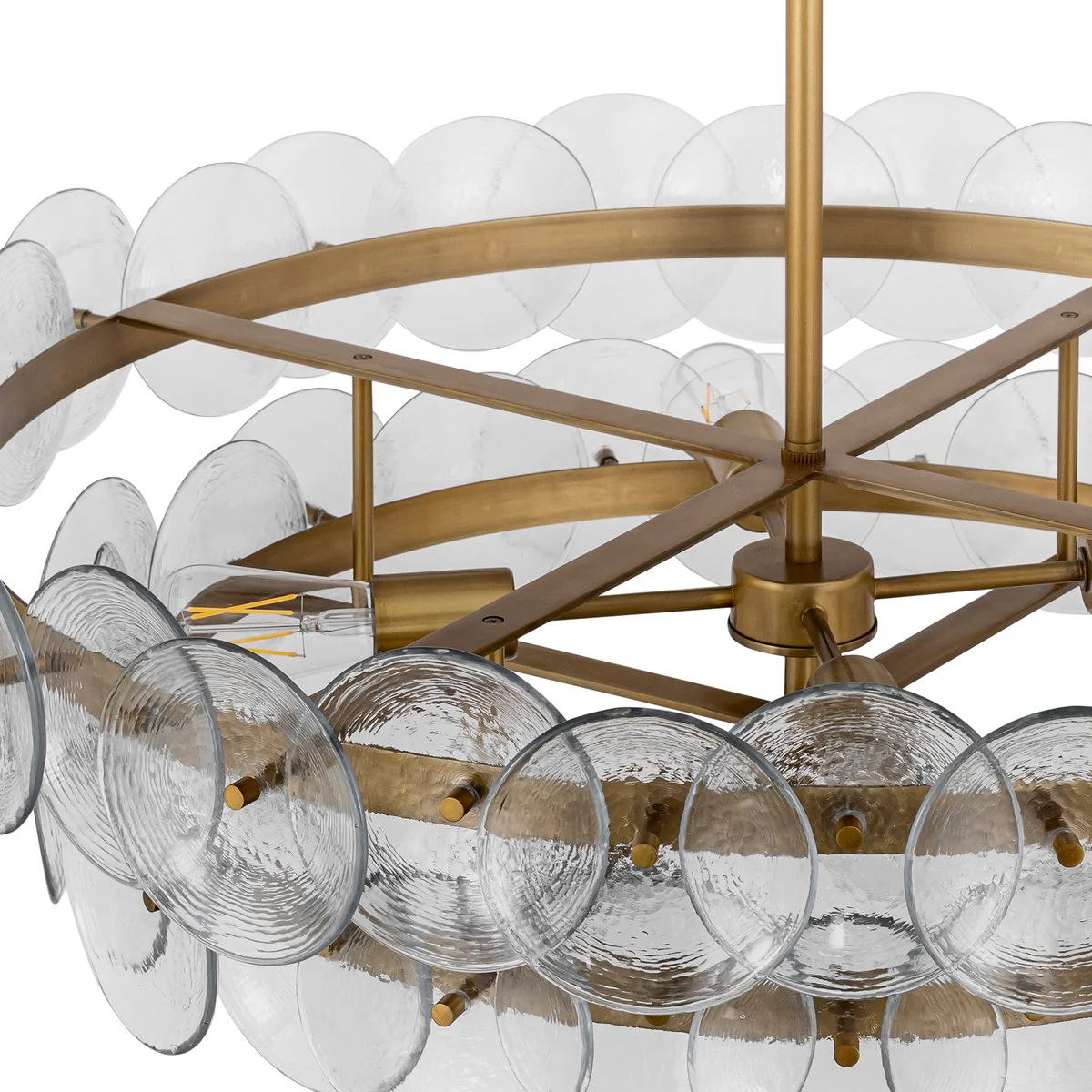 Loren Glass Chandelier - Image 10