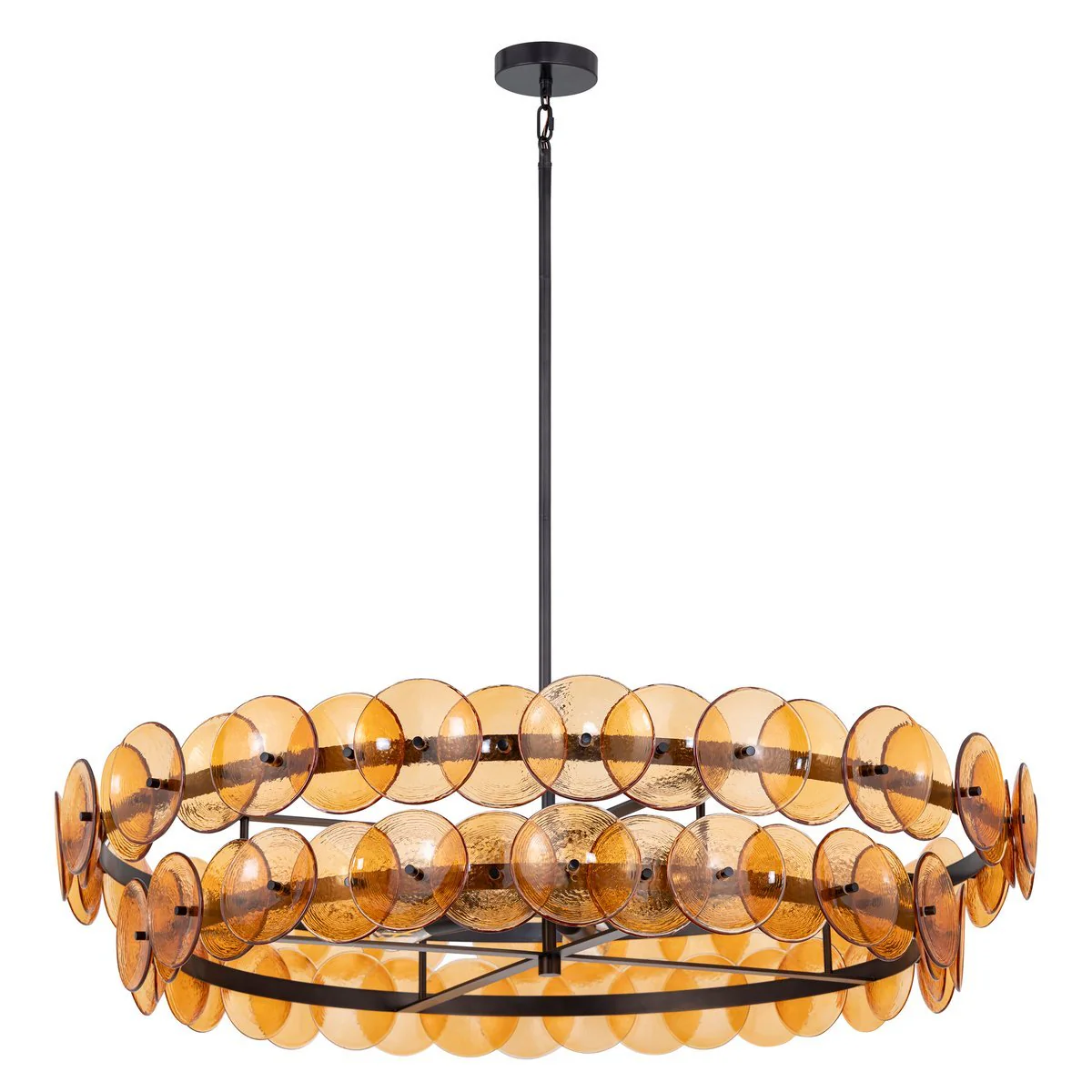Loren Glass Chandelier - Image 17