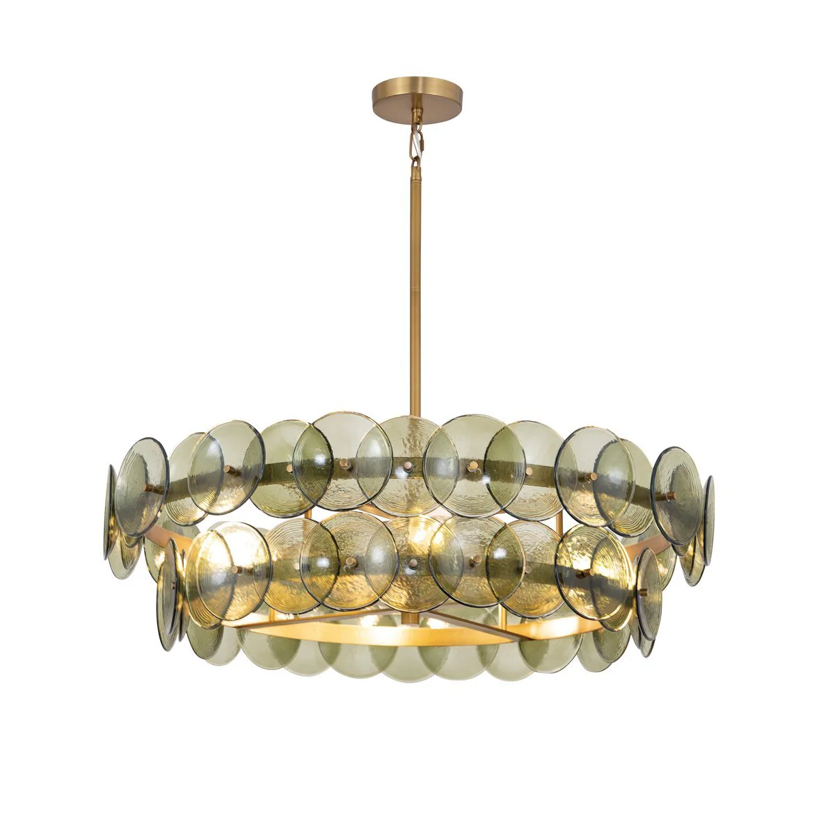 Loren Glass Chandelier - Image 18