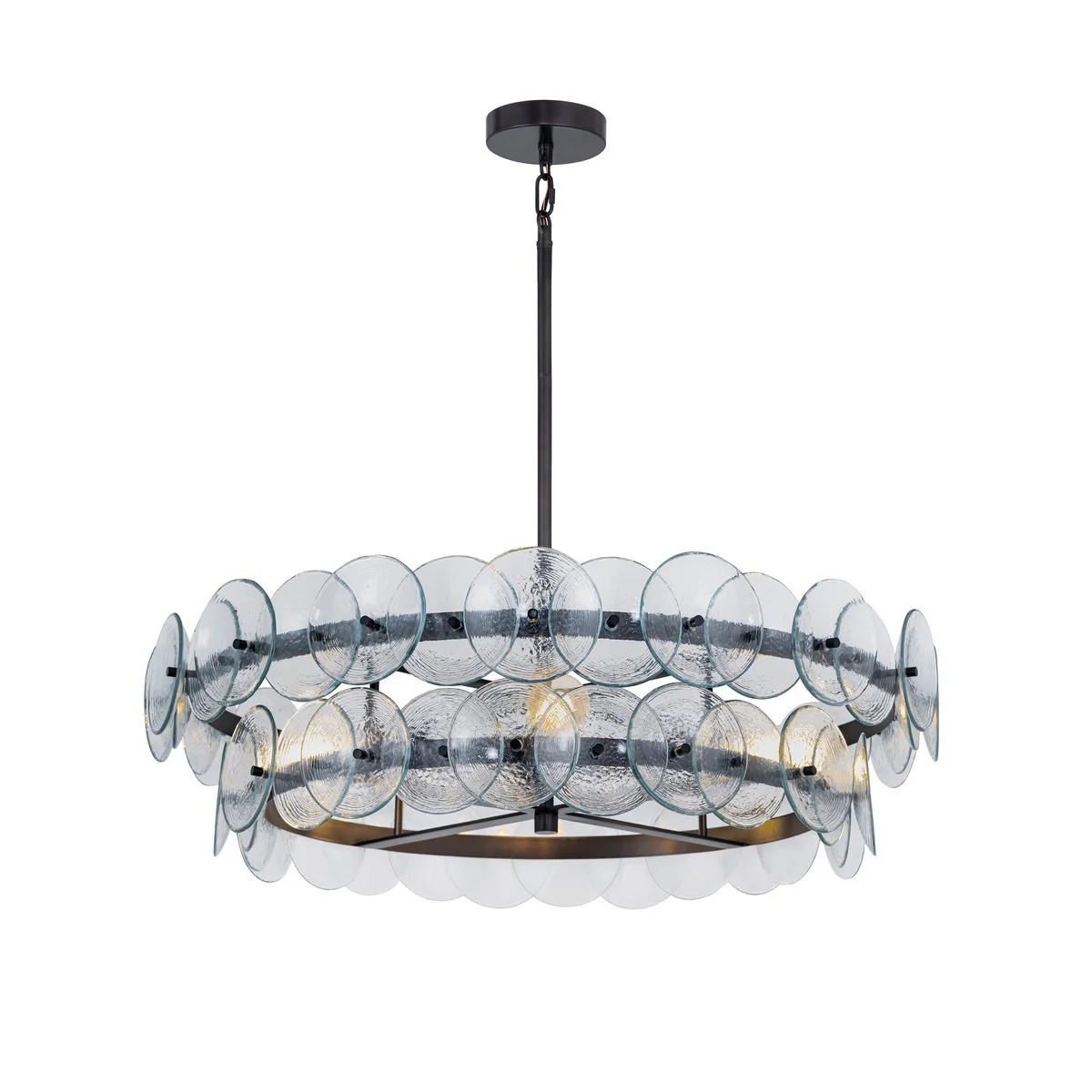 Loren Glass Chandelier - Image 20