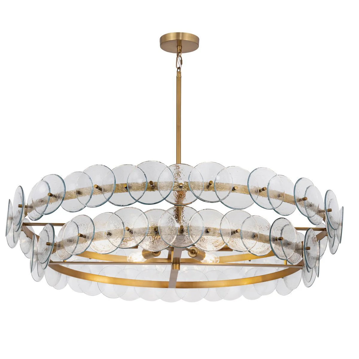 Loren Glass Chandelier - Image 5