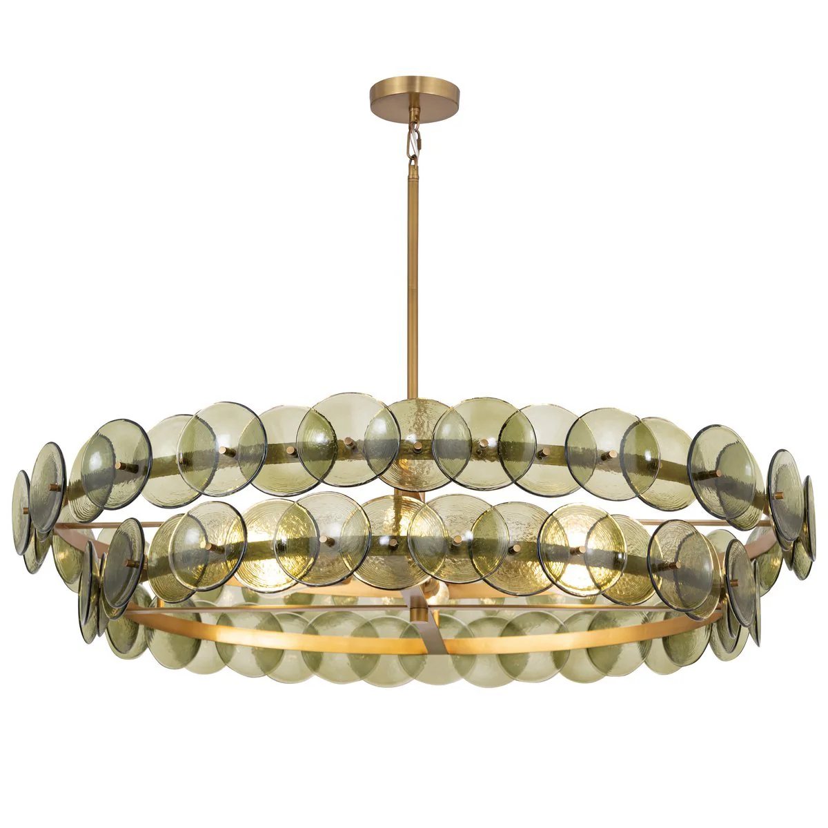 Loren Glass Chandelier - Image 8
