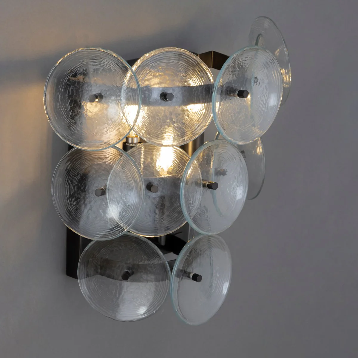 Loren Glass Wall Sconce - Image 14