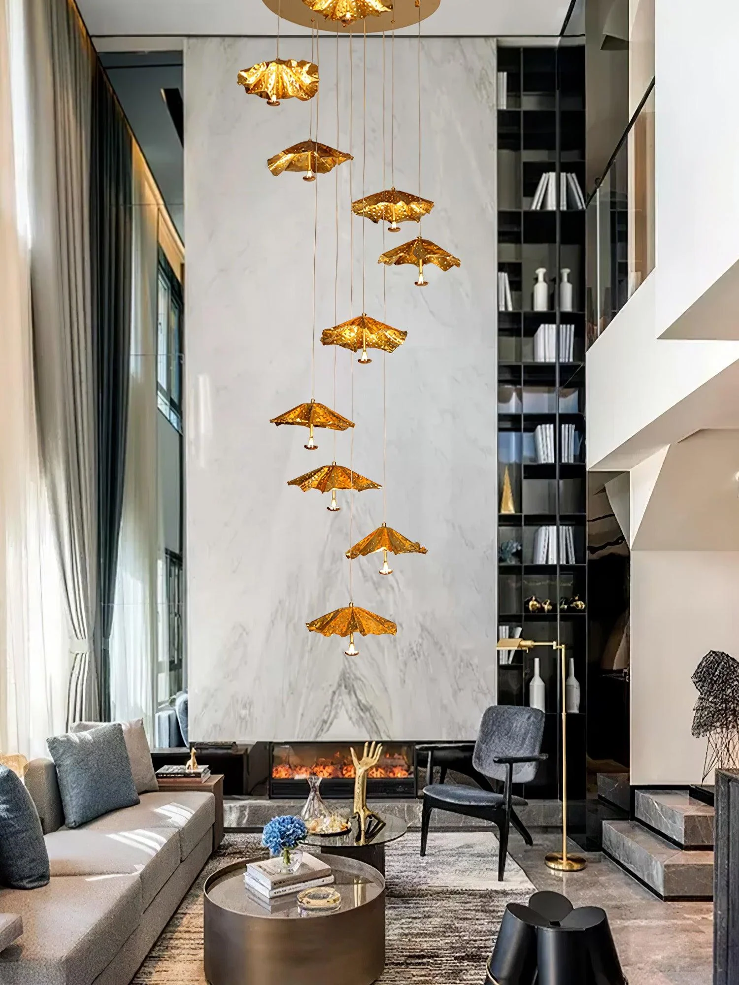 Livra Leaf Chandelier - Image 16