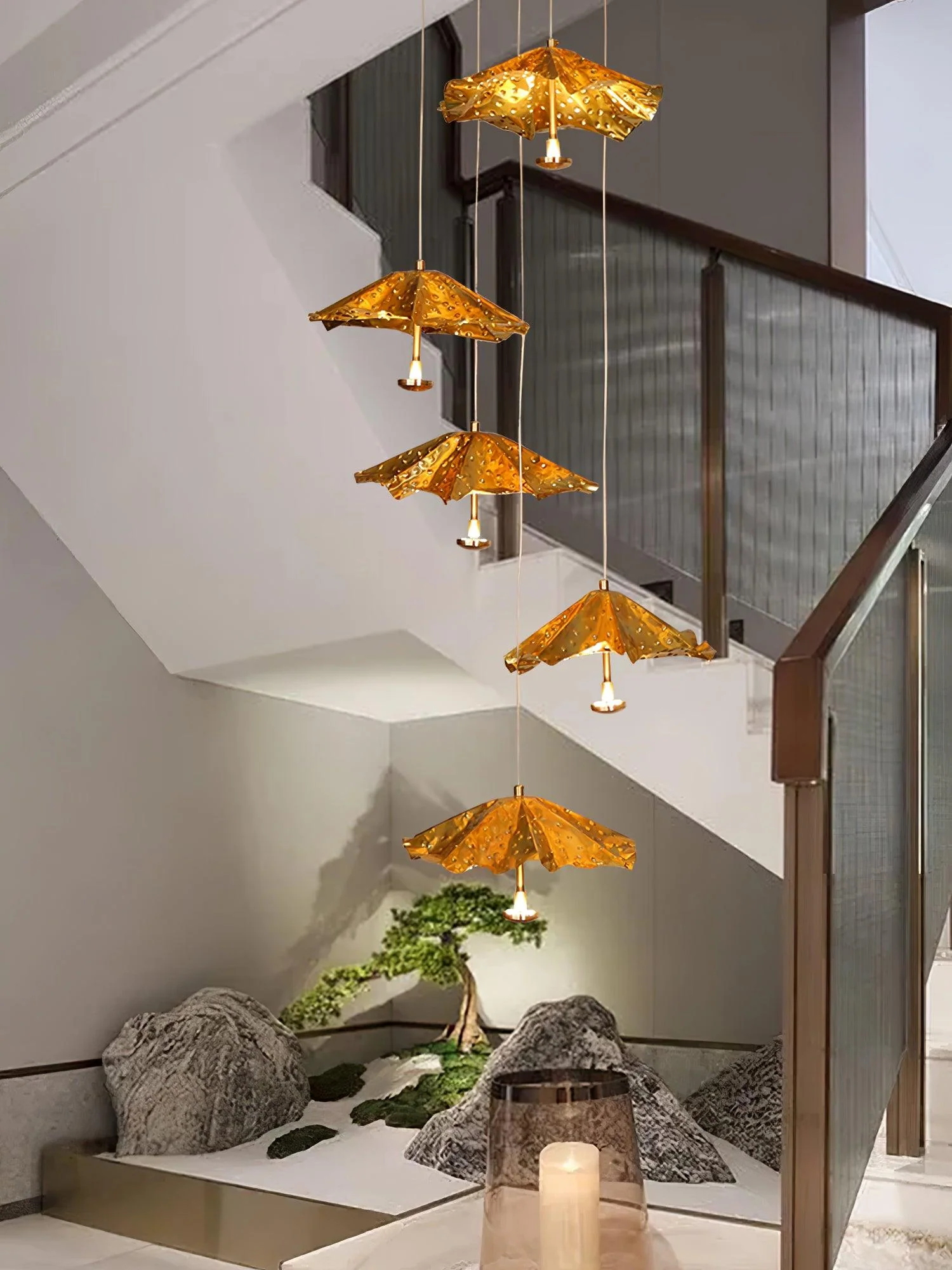 Livra Leaf Chandelier - Image 17