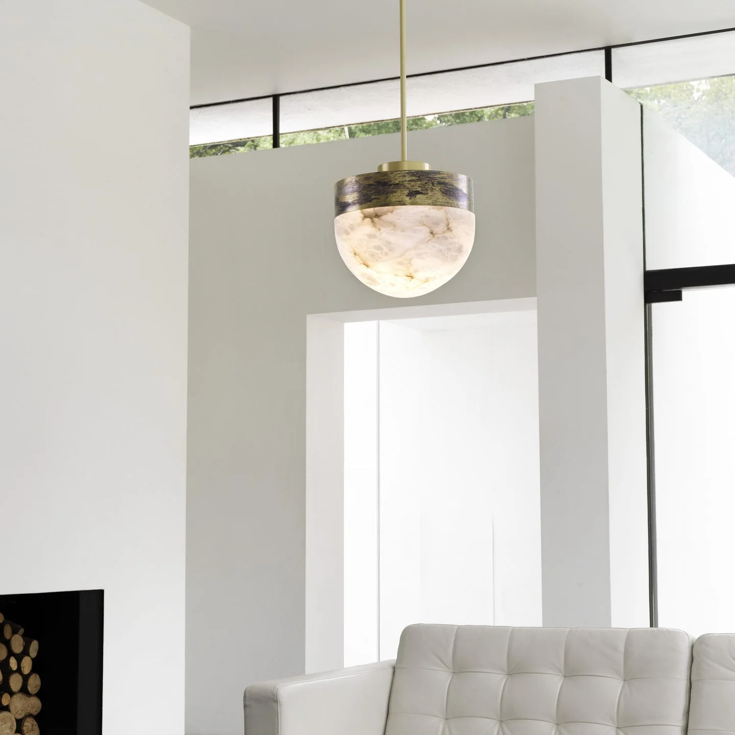 Lucid Alabaster Pendant Light - Image 4