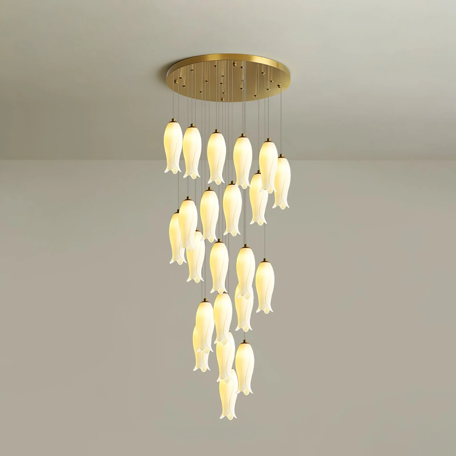 Luma Flora Stairs Chandelier - Image 26