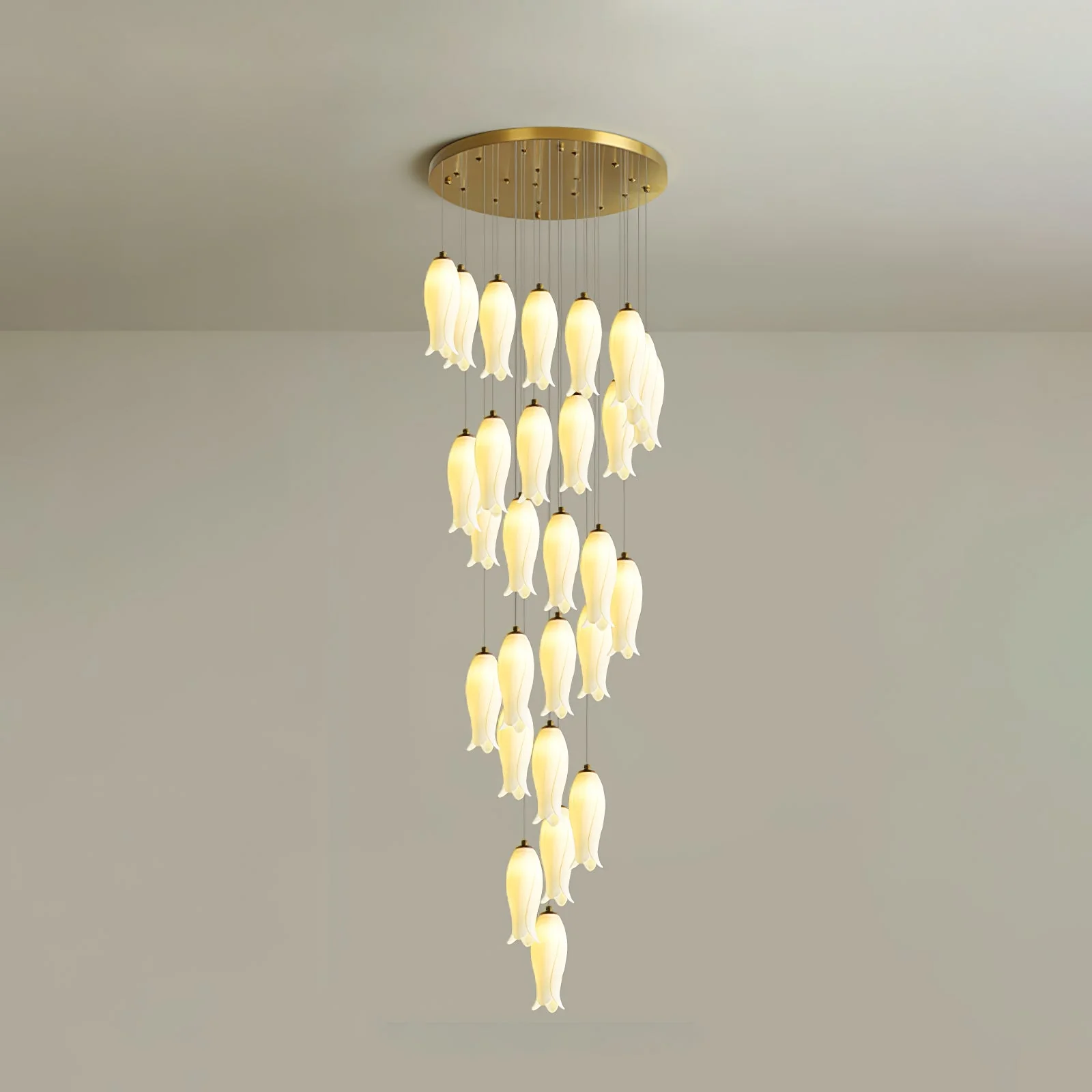 Luma Flora Stairs Chandelier - Image 27