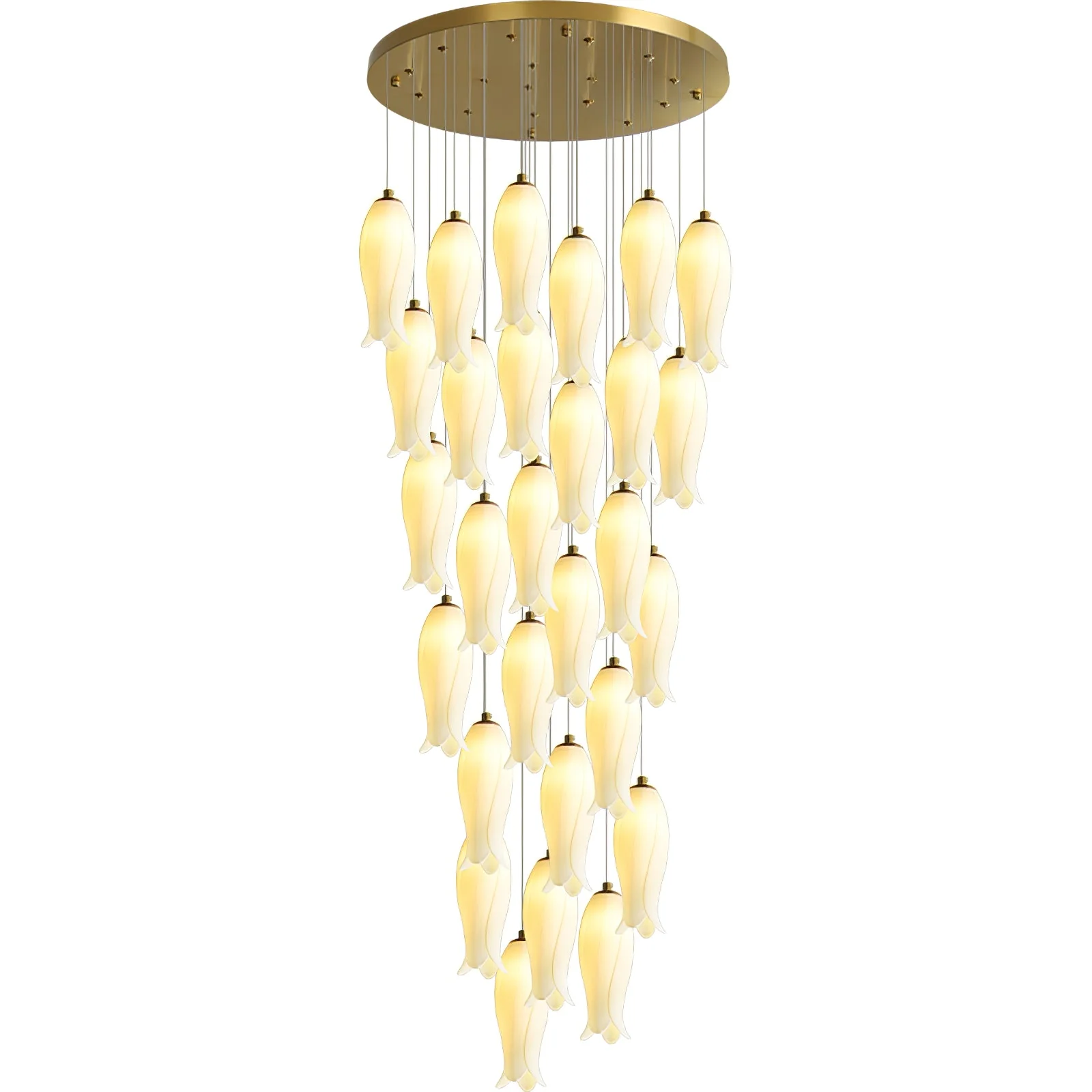 Luma Flora Stairs Chandelier - Image 32