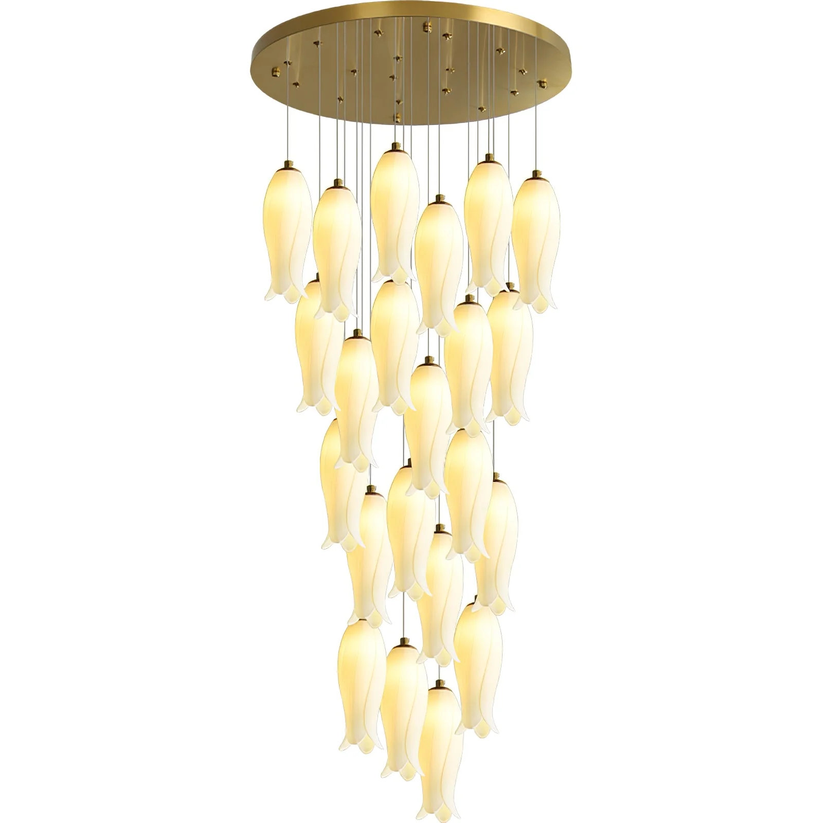Luma Flora Stairs Chandelier - Image 33