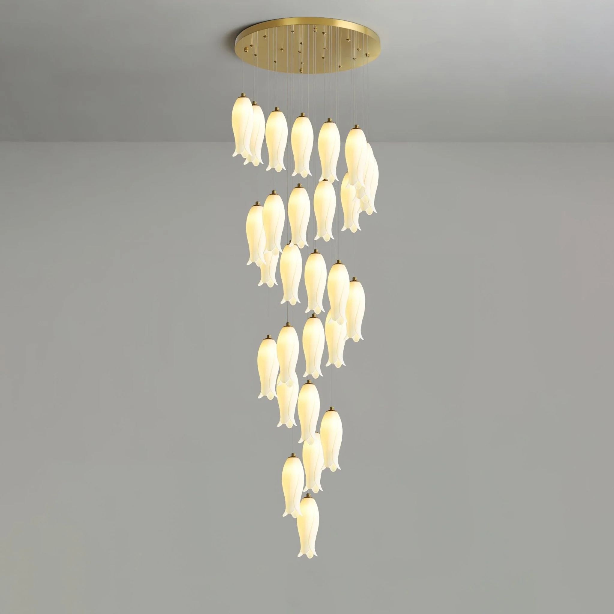 Luma Flora Stairs Chandelier - Image 41