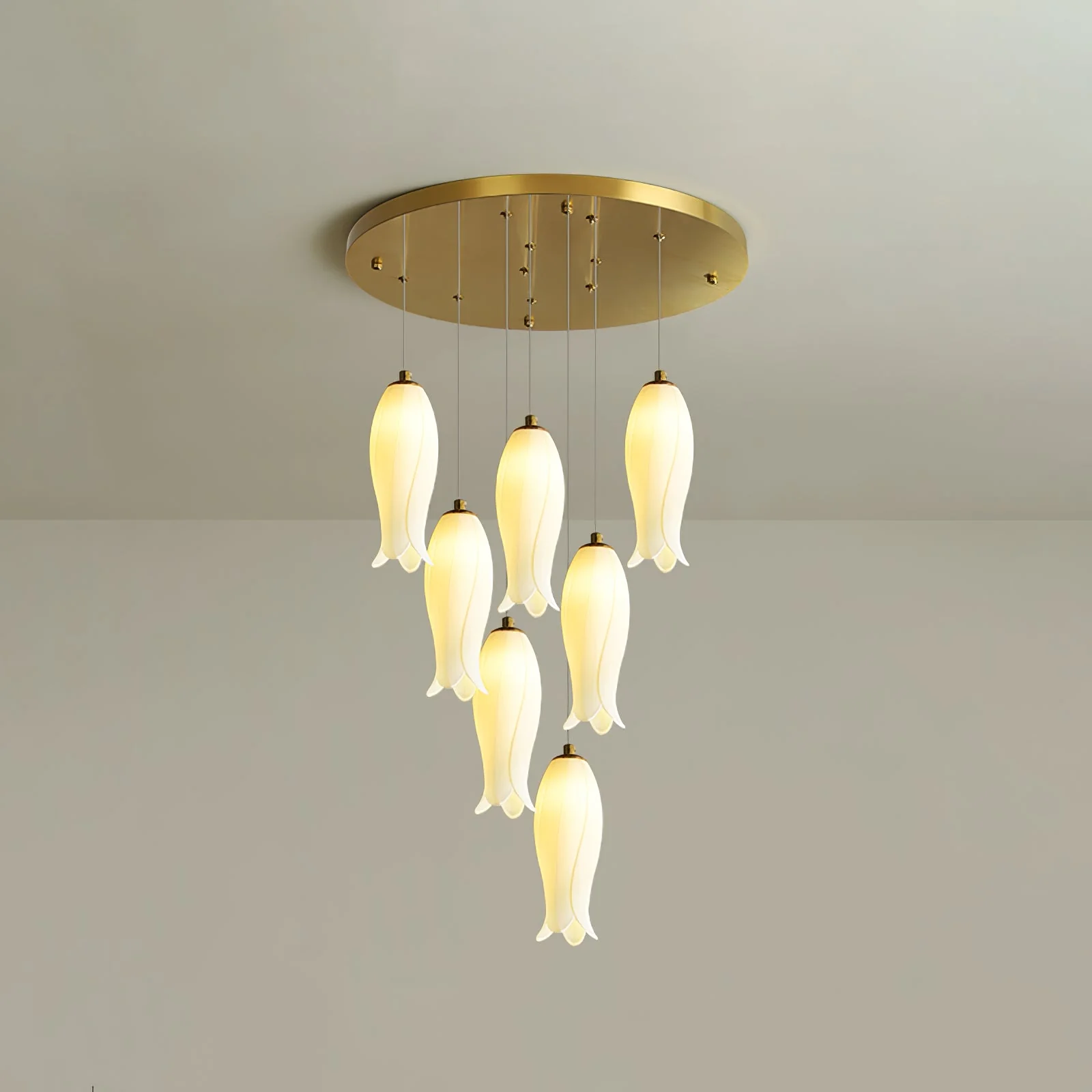 Luma Flora Stairs Chandelier - Image 42
