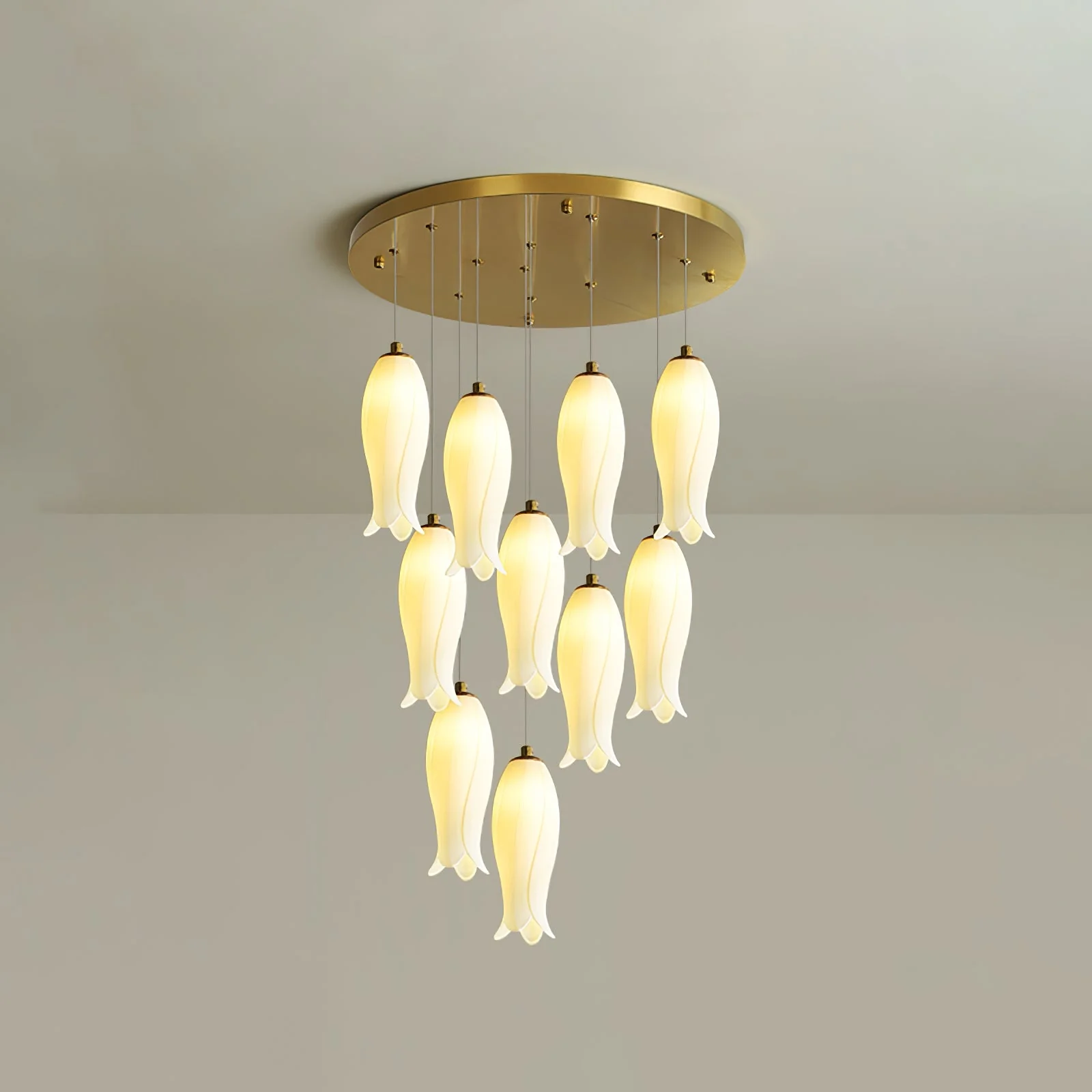 Luma Flora Stairs Chandelier - Image 44