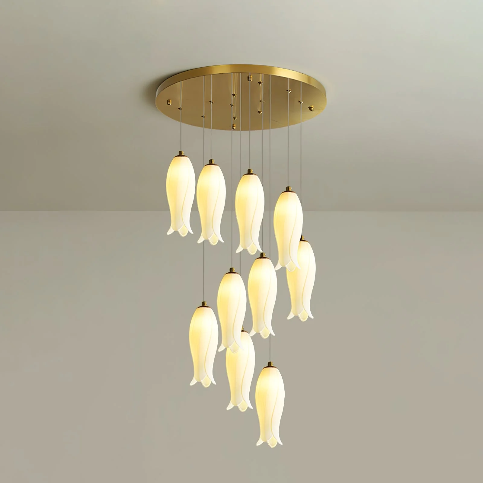 Luma Flora Stairs Chandelier - Image 45