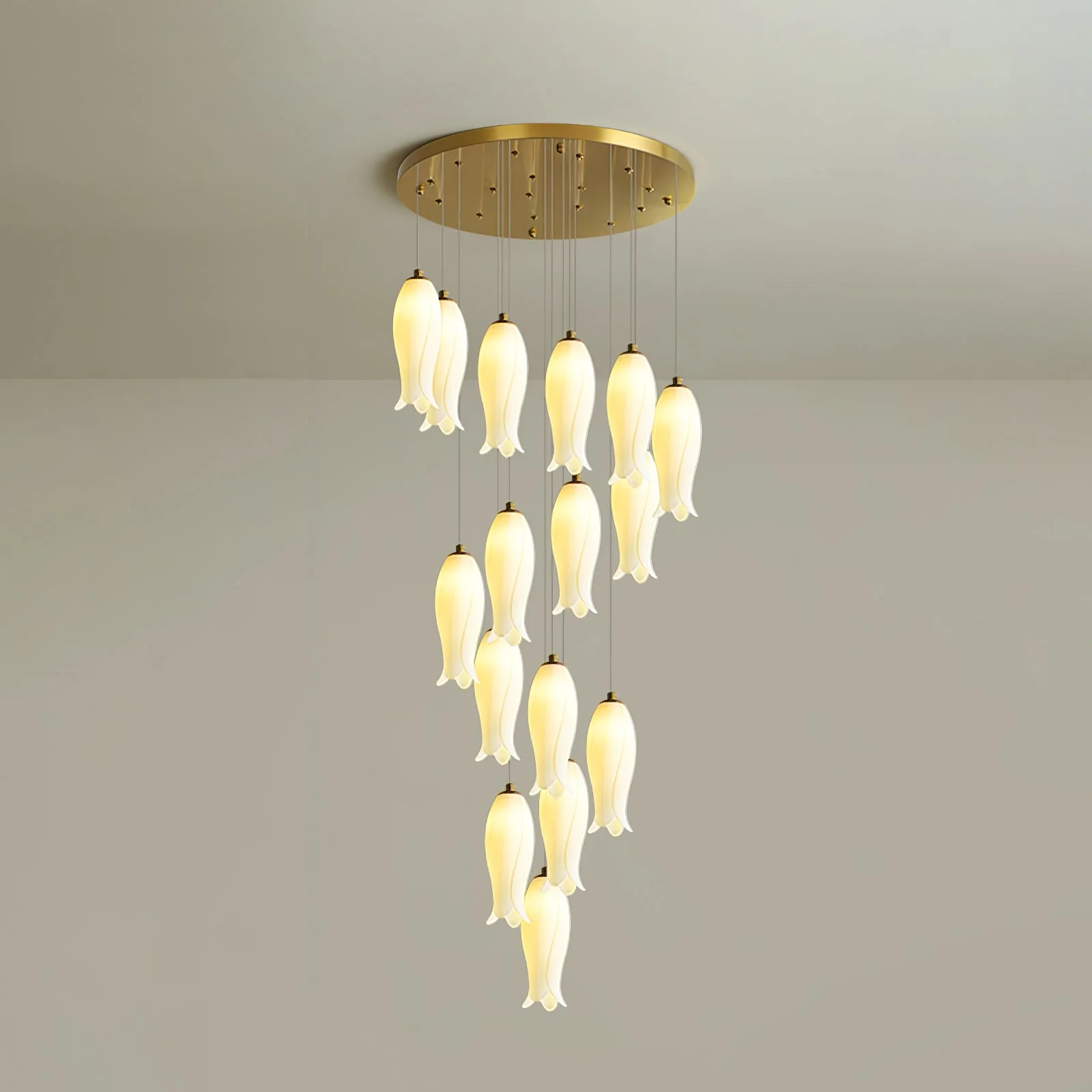 Luma Flora Stairs Chandelier - Image 47