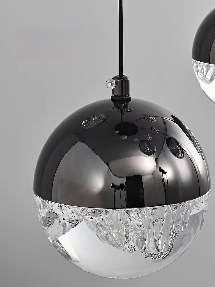 Luminous Crystalline-Acrylic Orbs Chandelier by Aurorae Lighting - Image 3