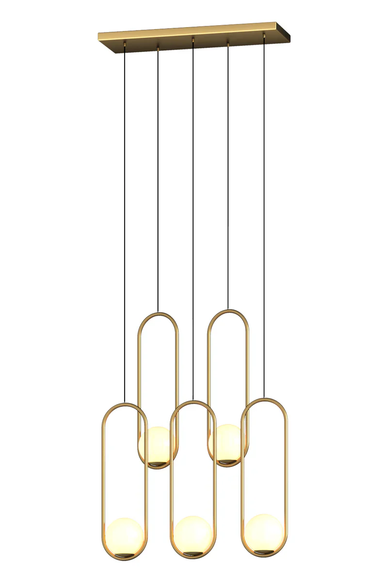 Luminous Modern LED Opal Glass Chandelier by Aurorae Lighting - Image 17