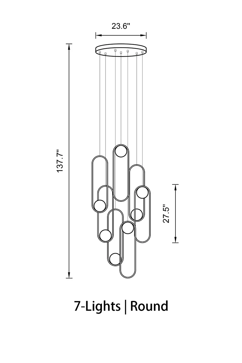 Luminous Modern LED Opal Glass Chandelier by Aurorae Lighting - Image 18