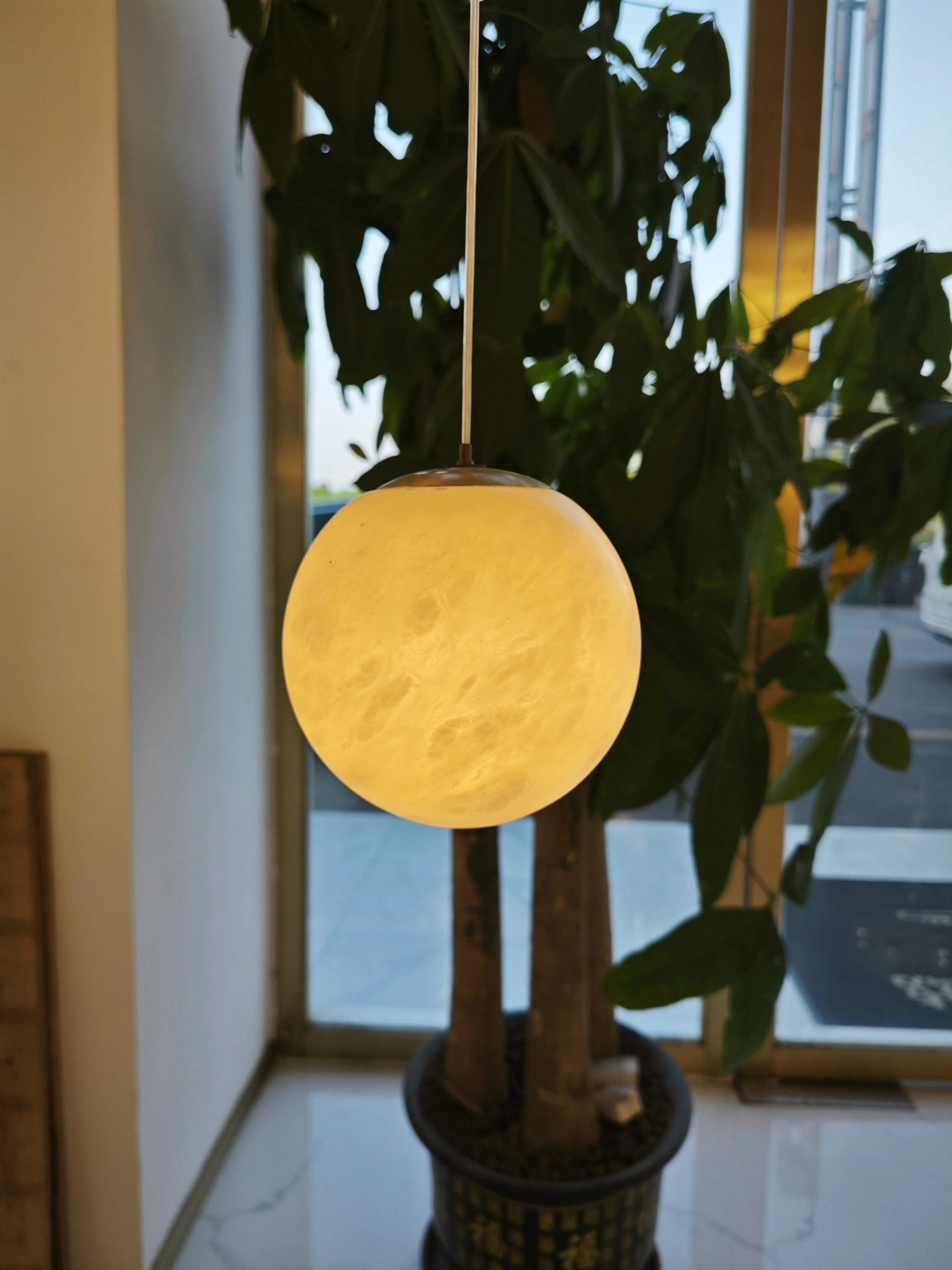 Alabaster Constellation Chandelier, Multi Pendant Light - Image 4