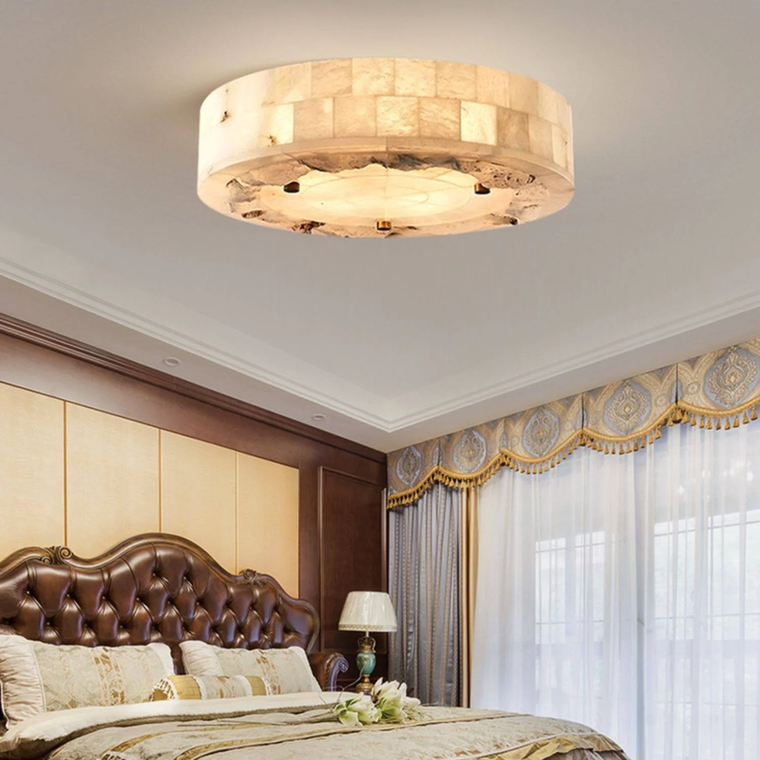 Luriel Alabaster Ceiling Light - Image 7