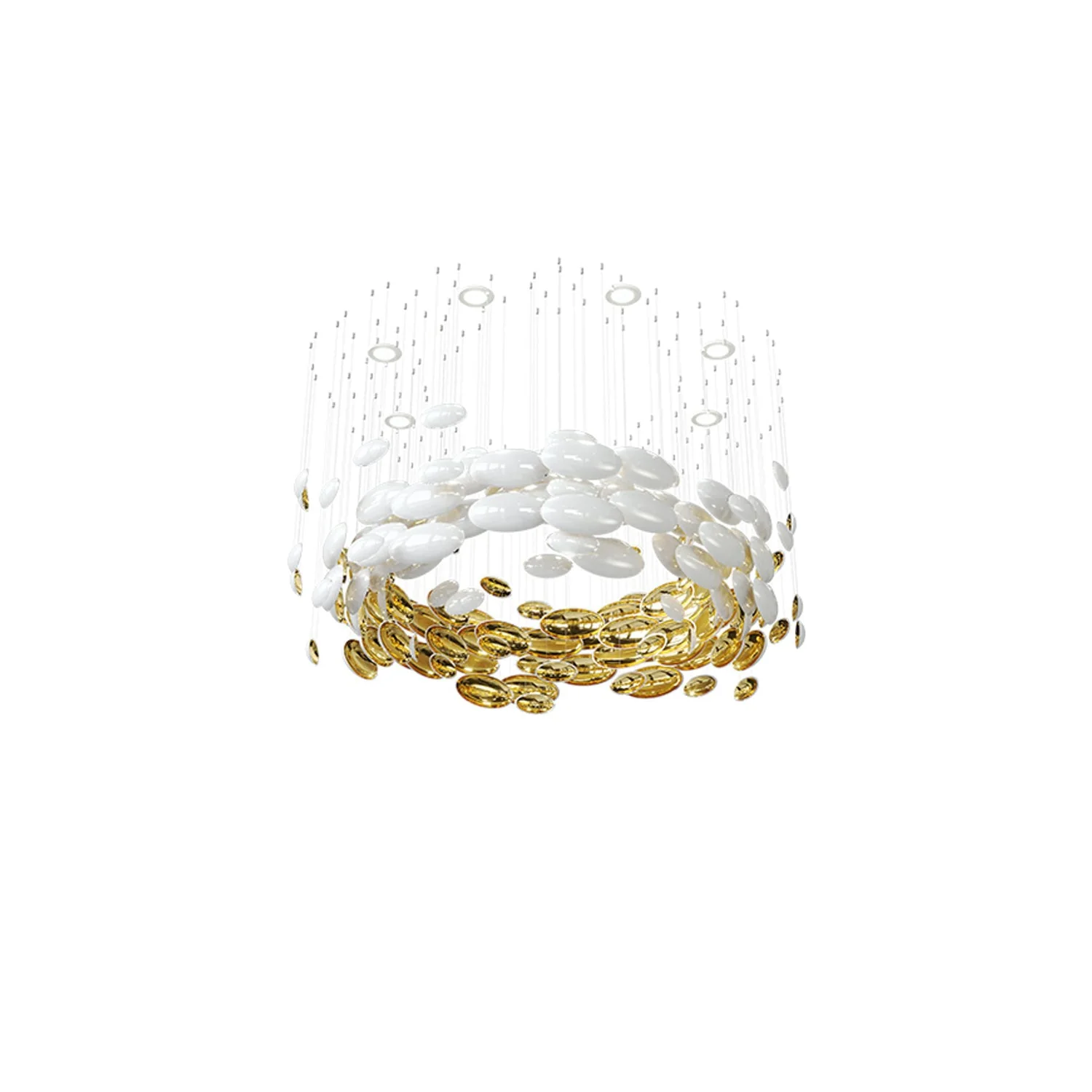 Lustre Bowl Collection Chandelier - Image 17