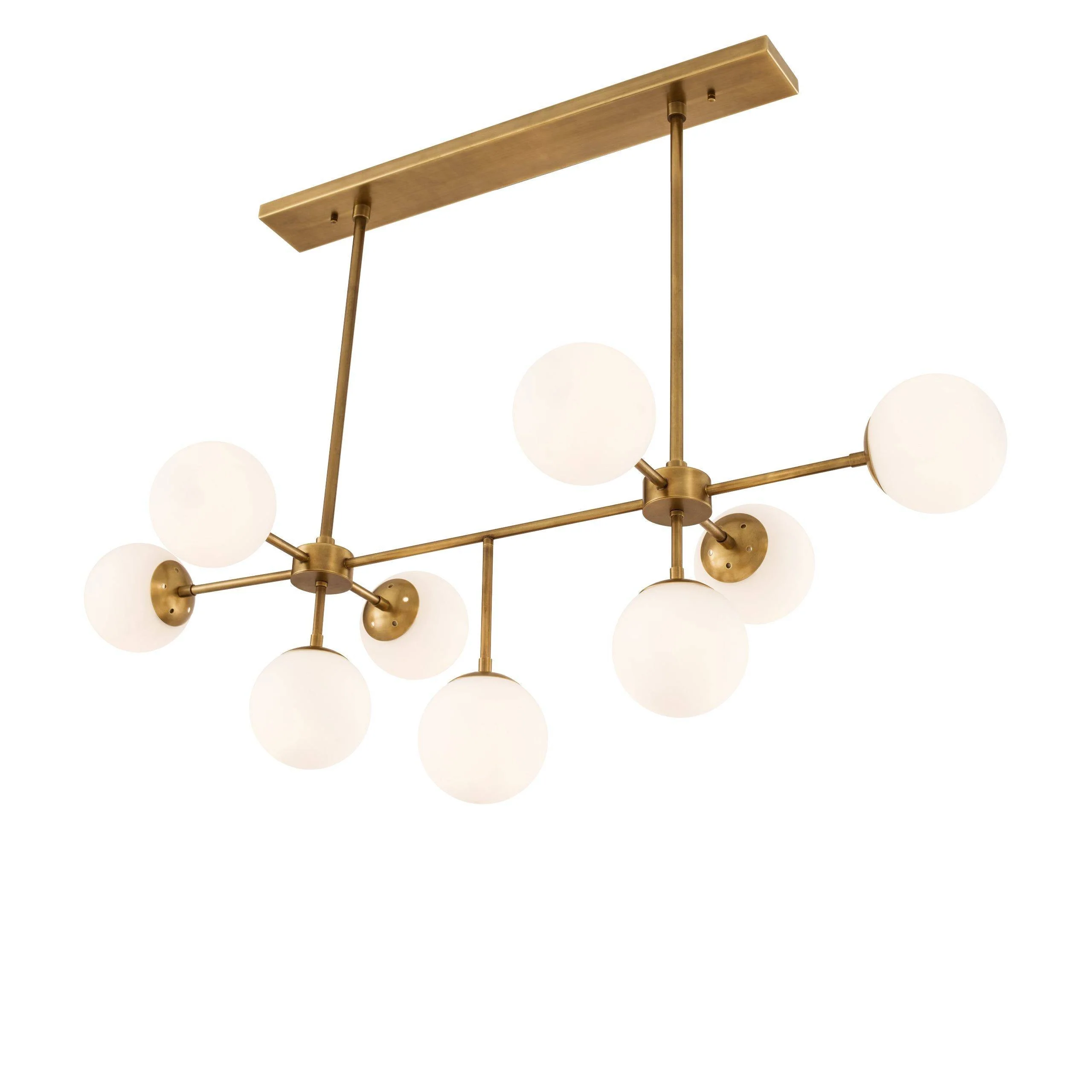 Venezia Lux Modern Brass Chandelier - Image 2