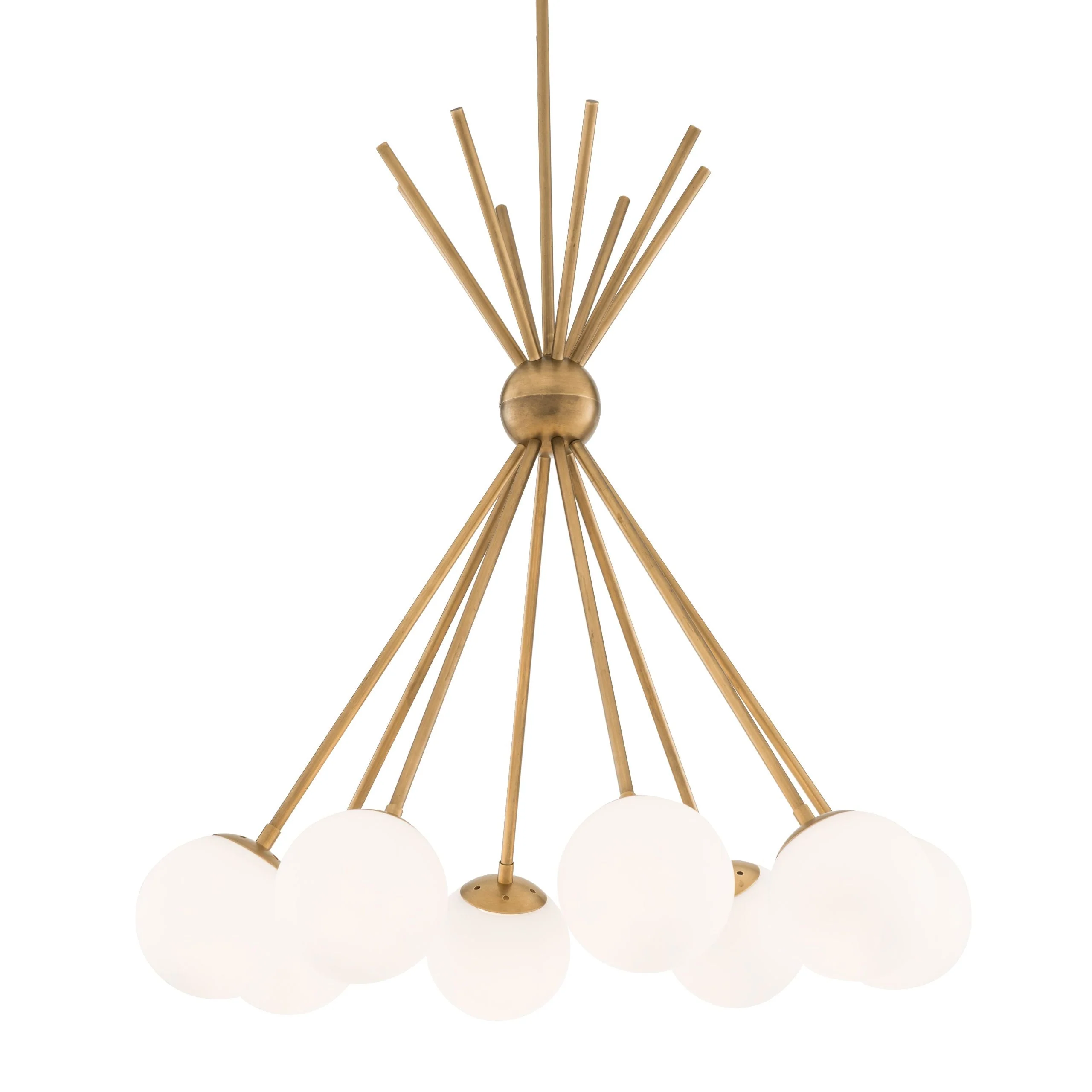 Venezia Luxor Modern Brass Chandelier - [Brass] - Image 2