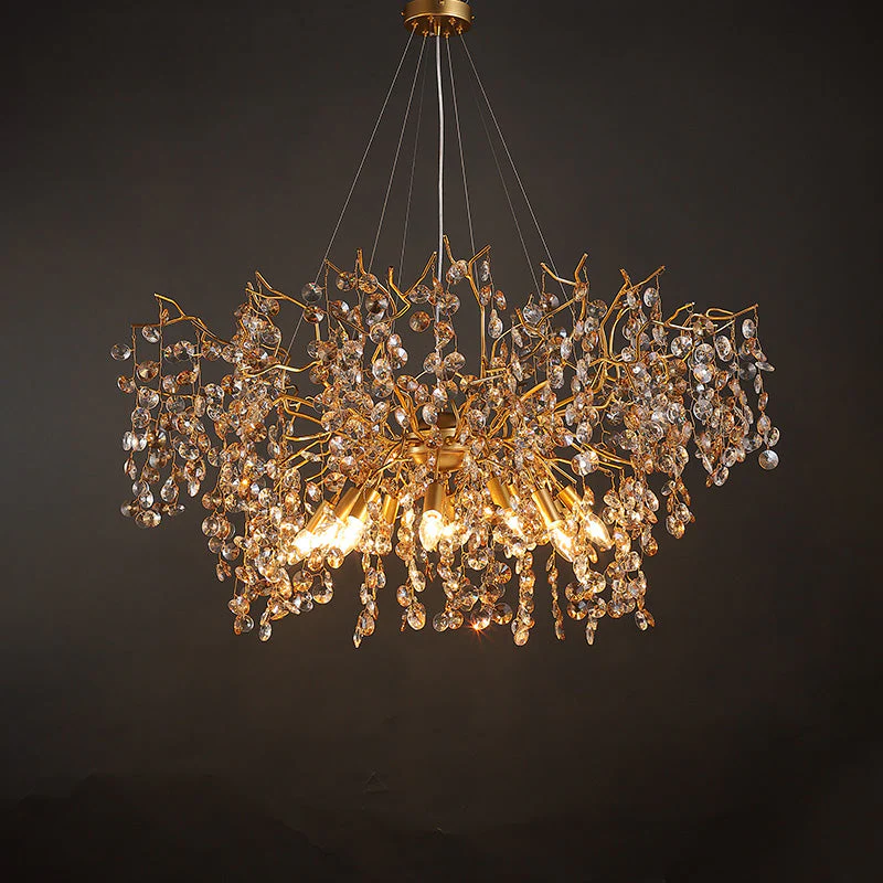 Luxury Crystal Branch Chandelier 39.4"D - Image 5