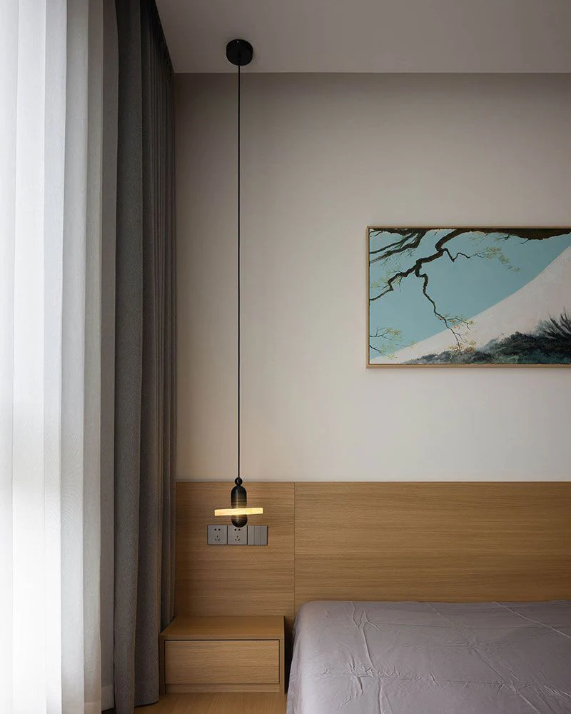 Alabaster Modern Marble Ring Pendant Light - Image 16