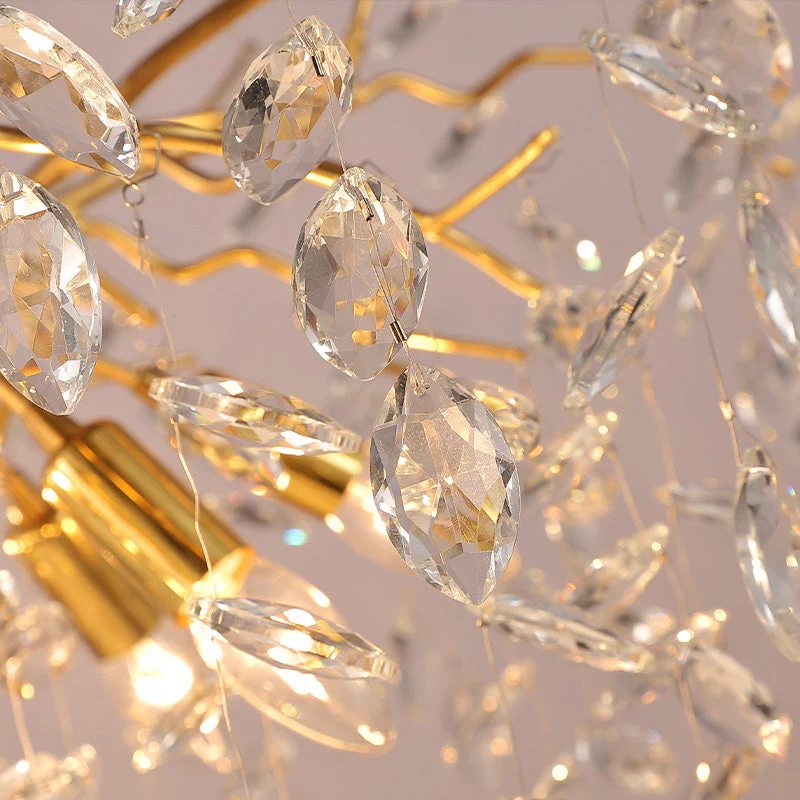 Luxury Branch Ceiling Chandelier for Dining Room 31.5" D - Image 7