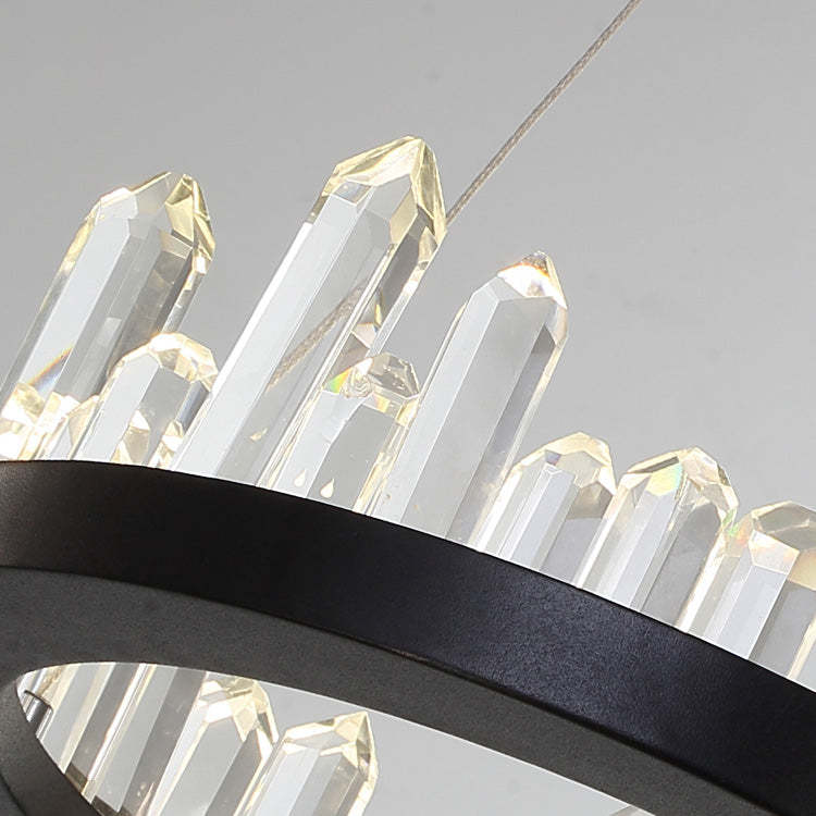 Lydia Crystal Ring Chandelier - Image 11