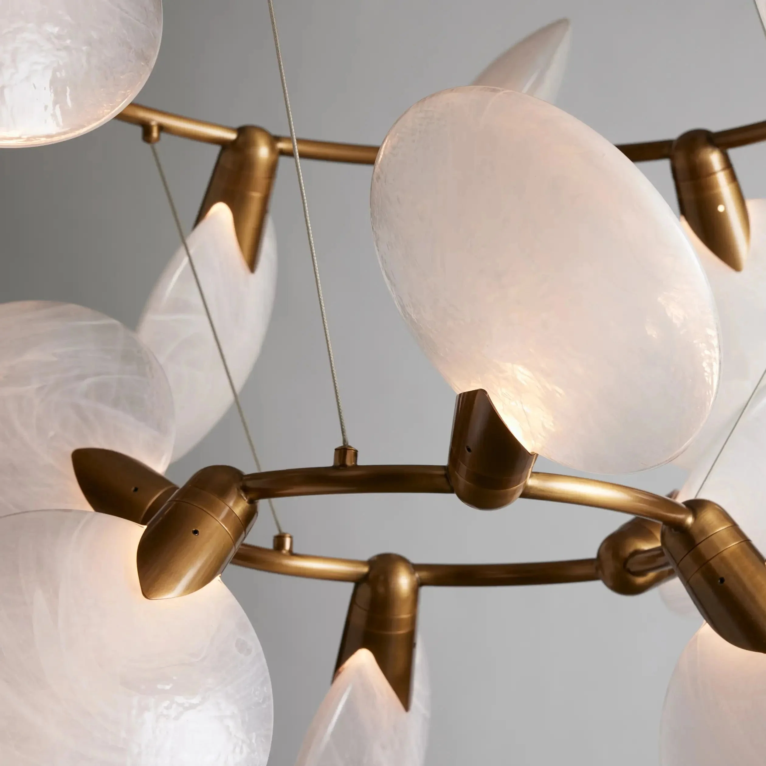 Lyla 2-Tiered Halo Chandelier - Image 7