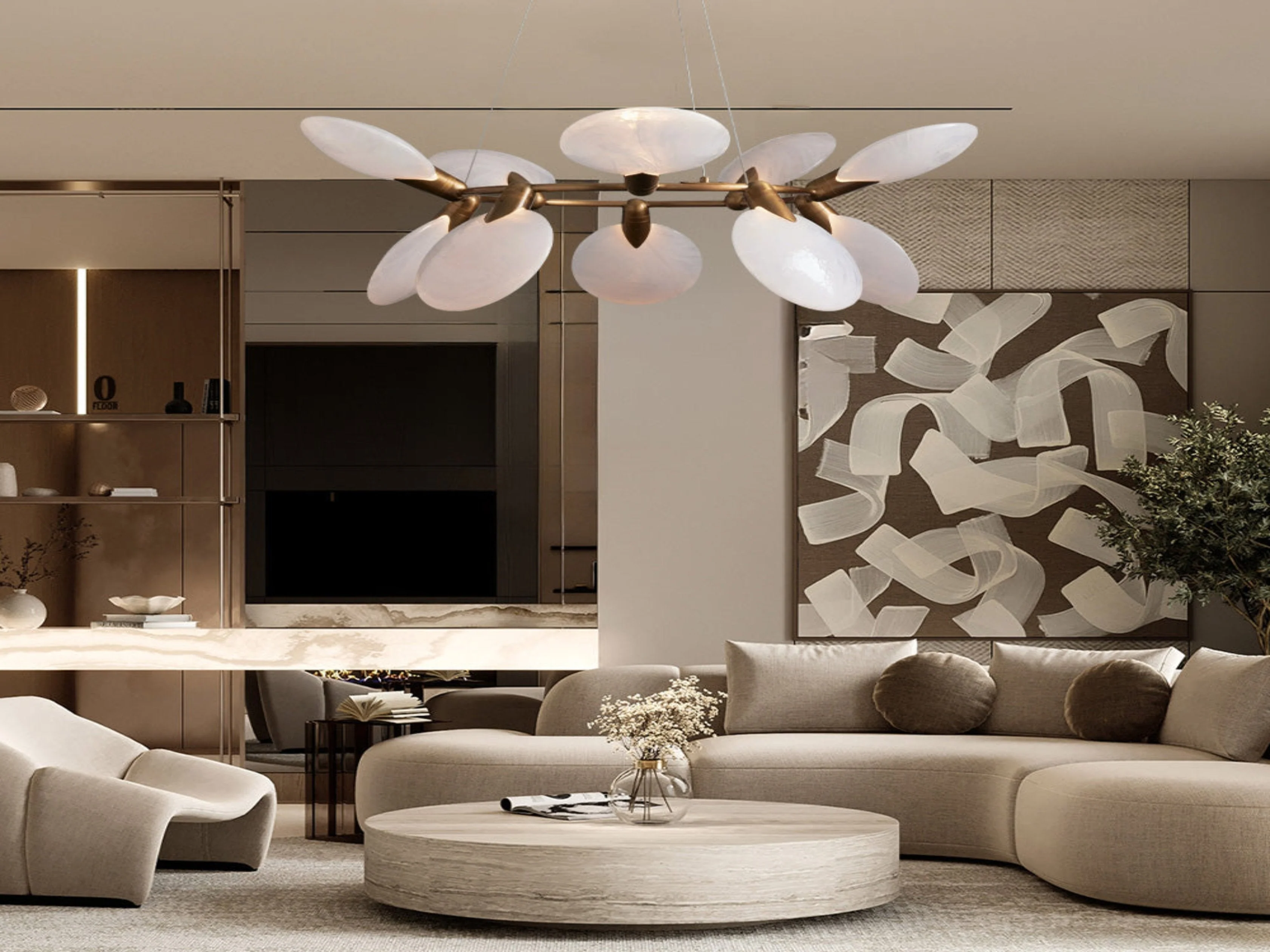 Lyla Halo Chandelier - Image 4