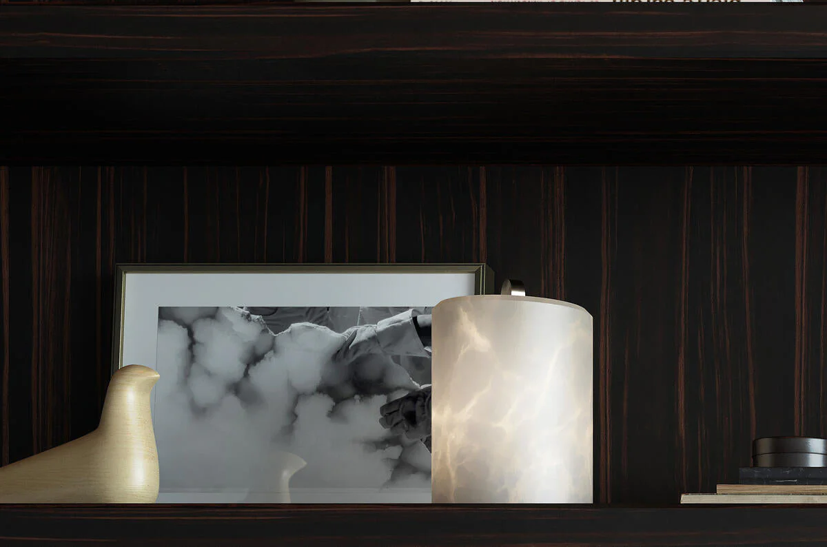 Lyra Alabaster Table Lamp - Image 4
