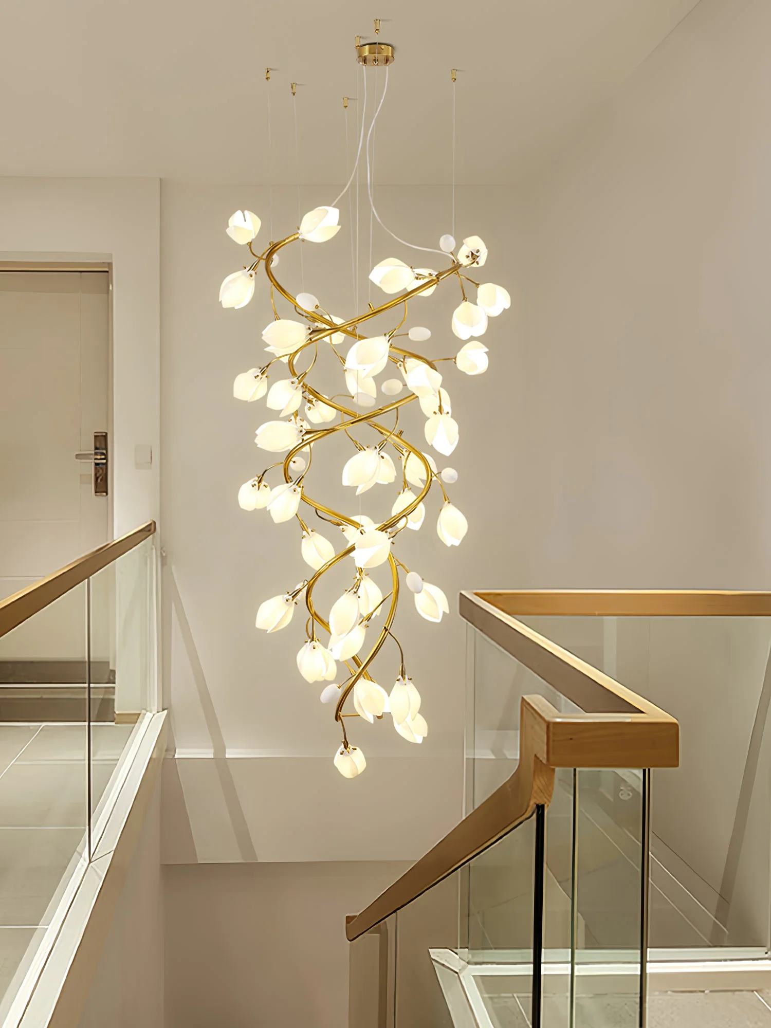 Lysandra Cascade Stairs Chandelier - Image 18