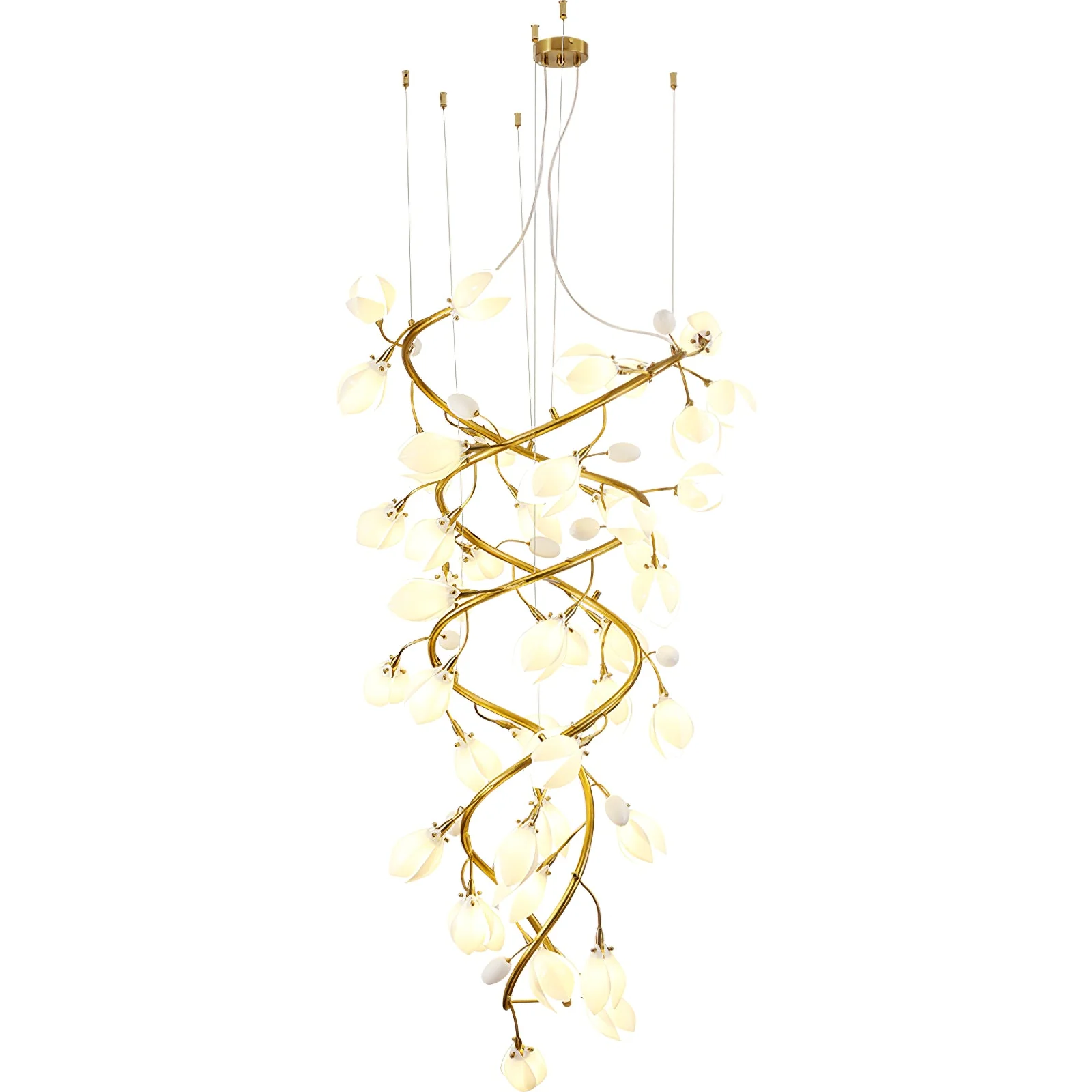 Lysandra Cascade Stairs Chandelier - Image 7