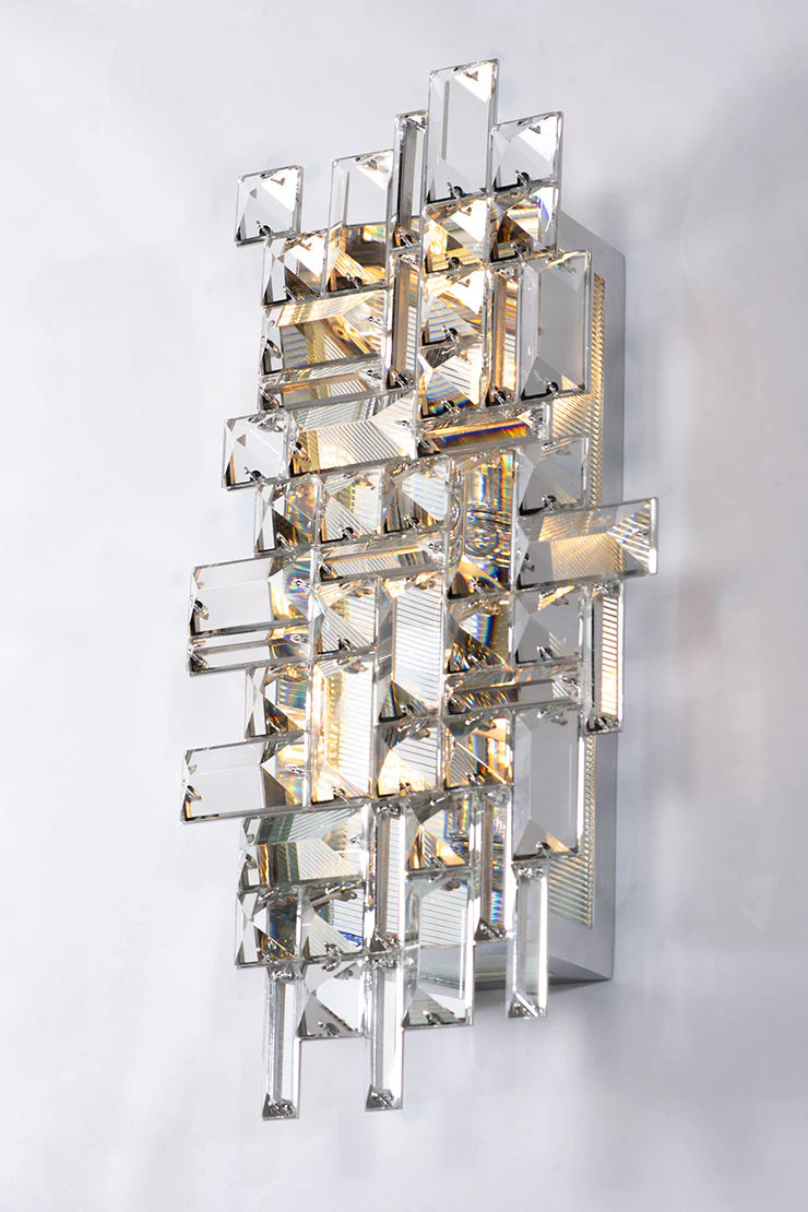 Maiven Crystal Wall Sconce - Image 2