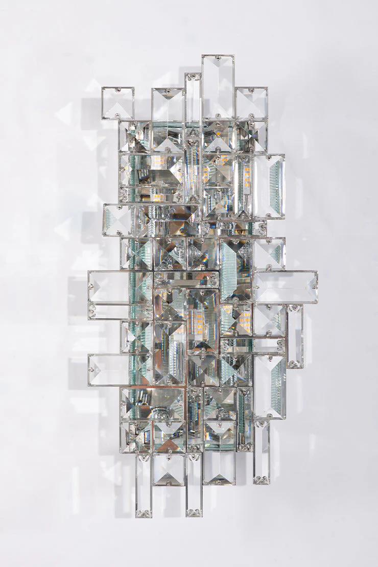 Maiven Crystal Wall Sconce - Image 3
