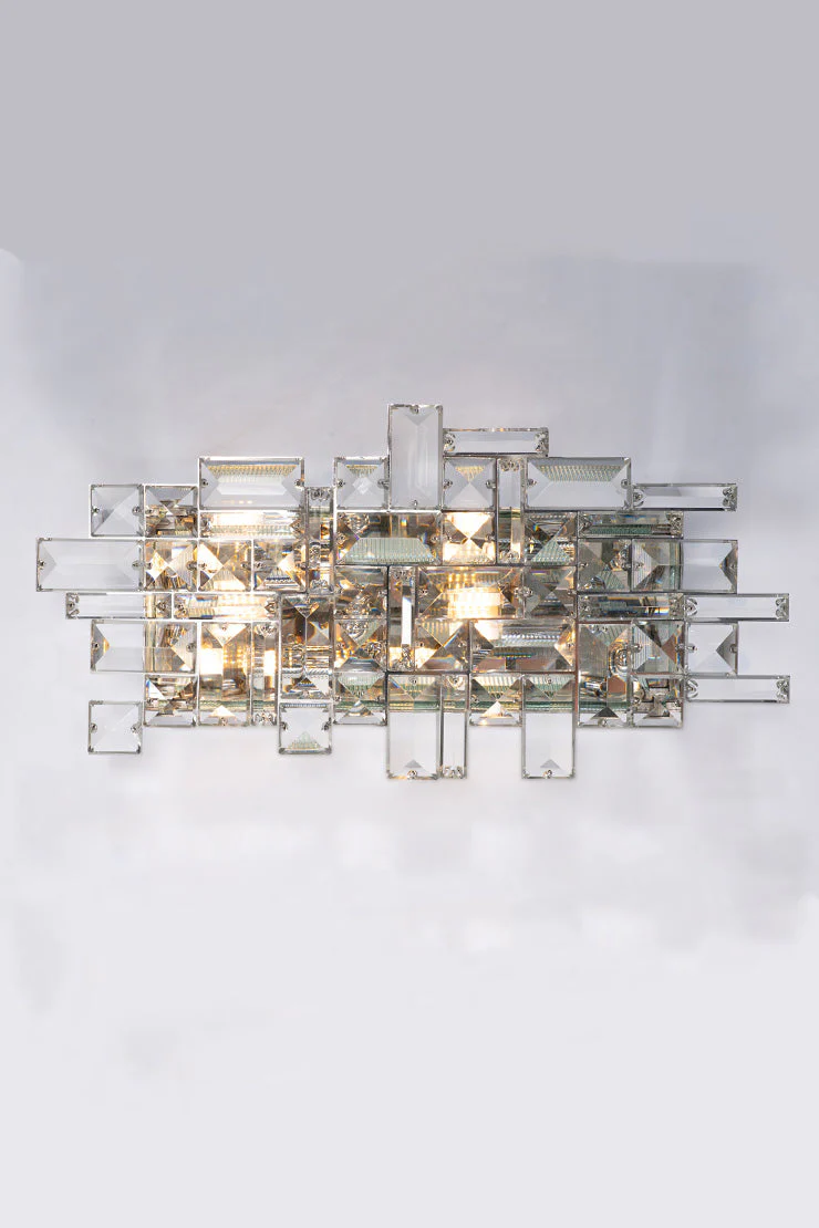 Maiven Crystal Wall Sconce - Image 4