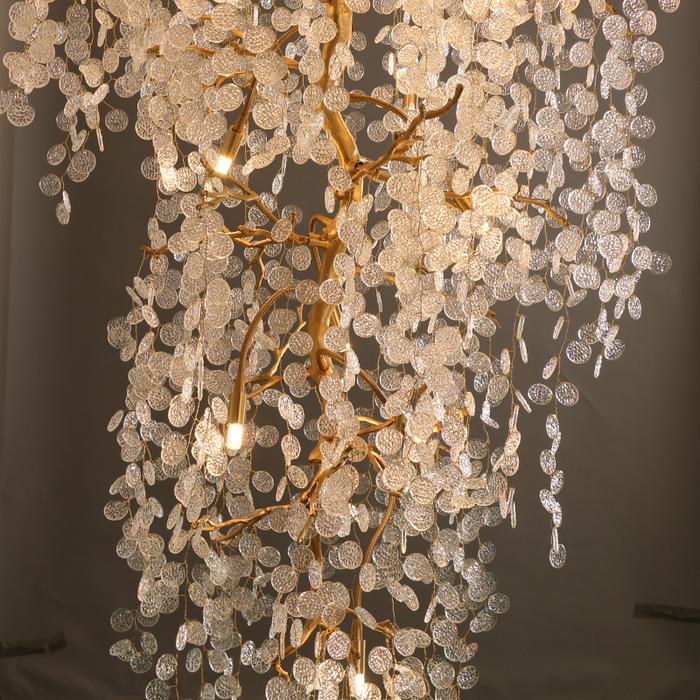 Marais Blossom Petal Detail Grand Staircase Chandelier - Image 10