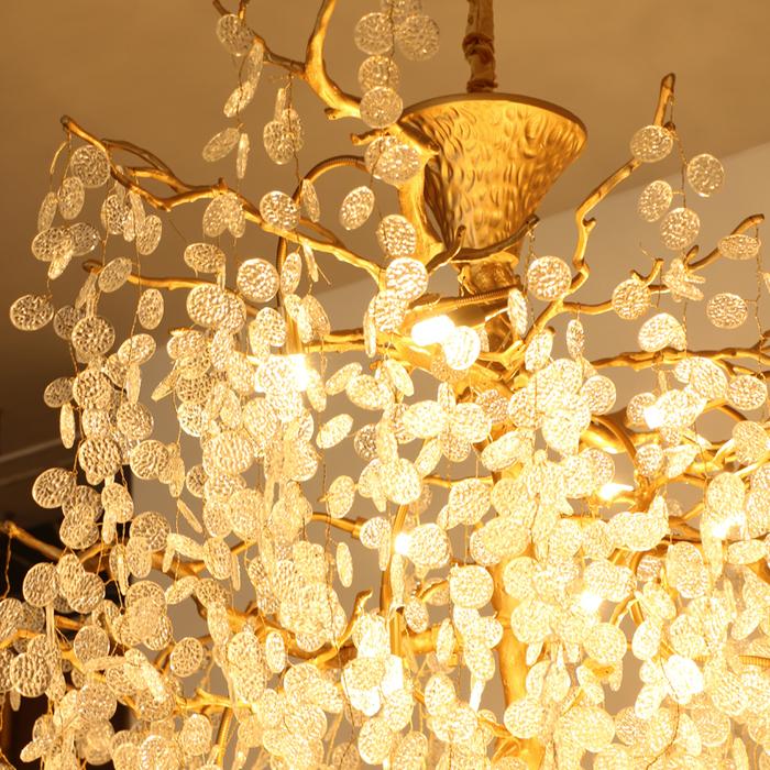 Marais Blossom Petal Detail Grand Staircase Chandelier - Image 11