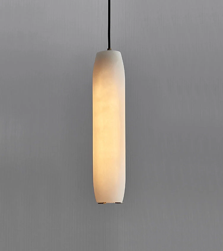 Marble Alabaster Flute Pendant Light - Image 16