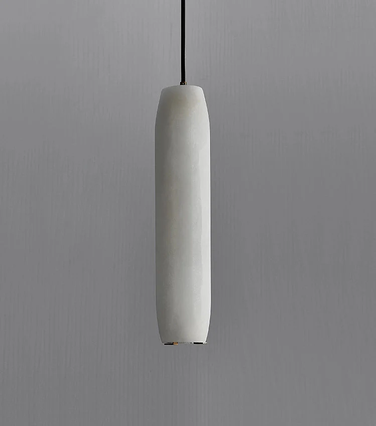 Marble Alabaster Flute Pendant Light - Image 17