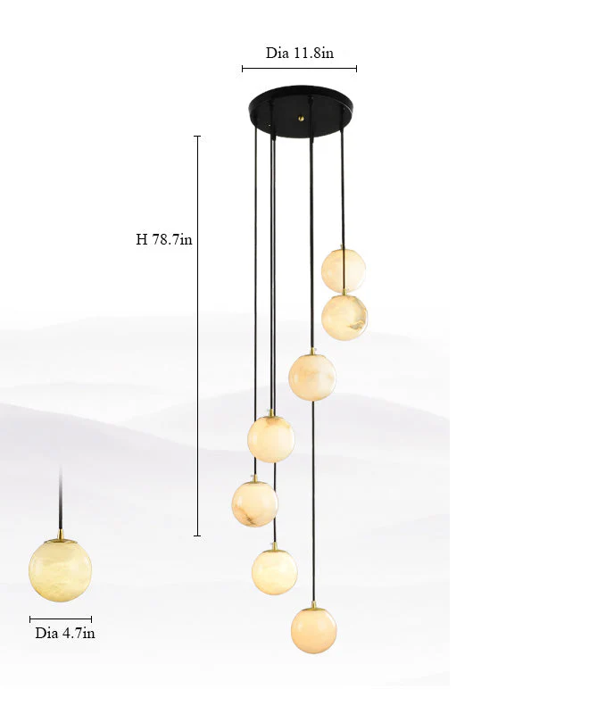 Alabaster Pendant Light - Image 8