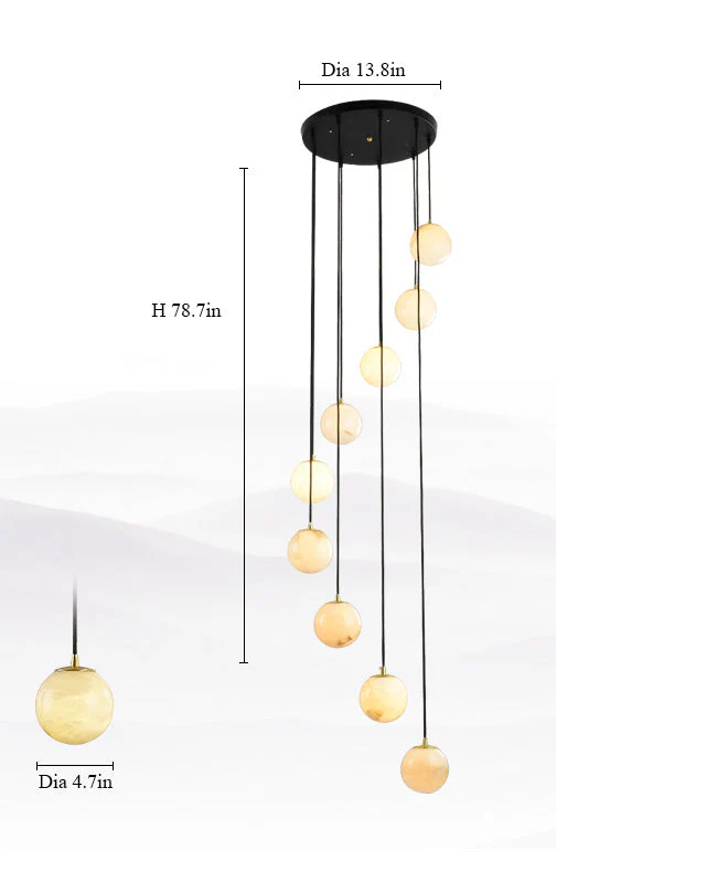 Alabaster Pendant Light - Image 9