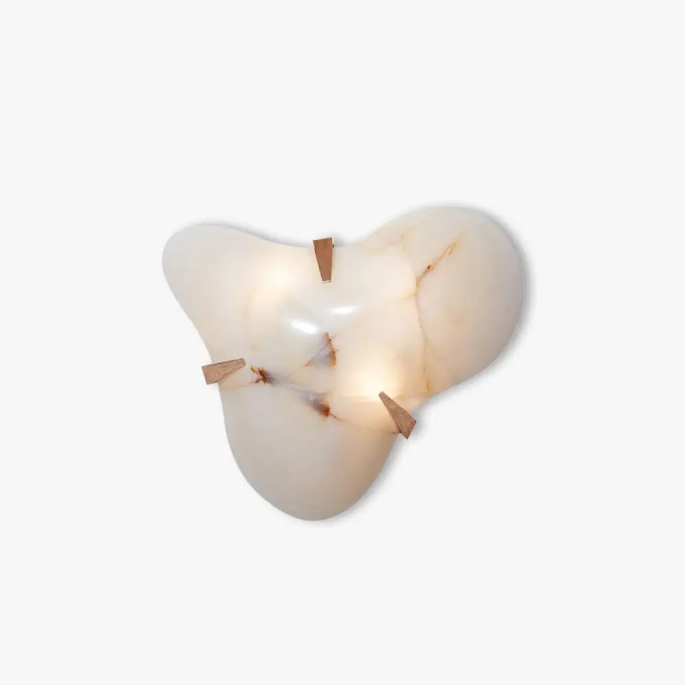 Organic Alabaster Cloud Sconce - Image 2